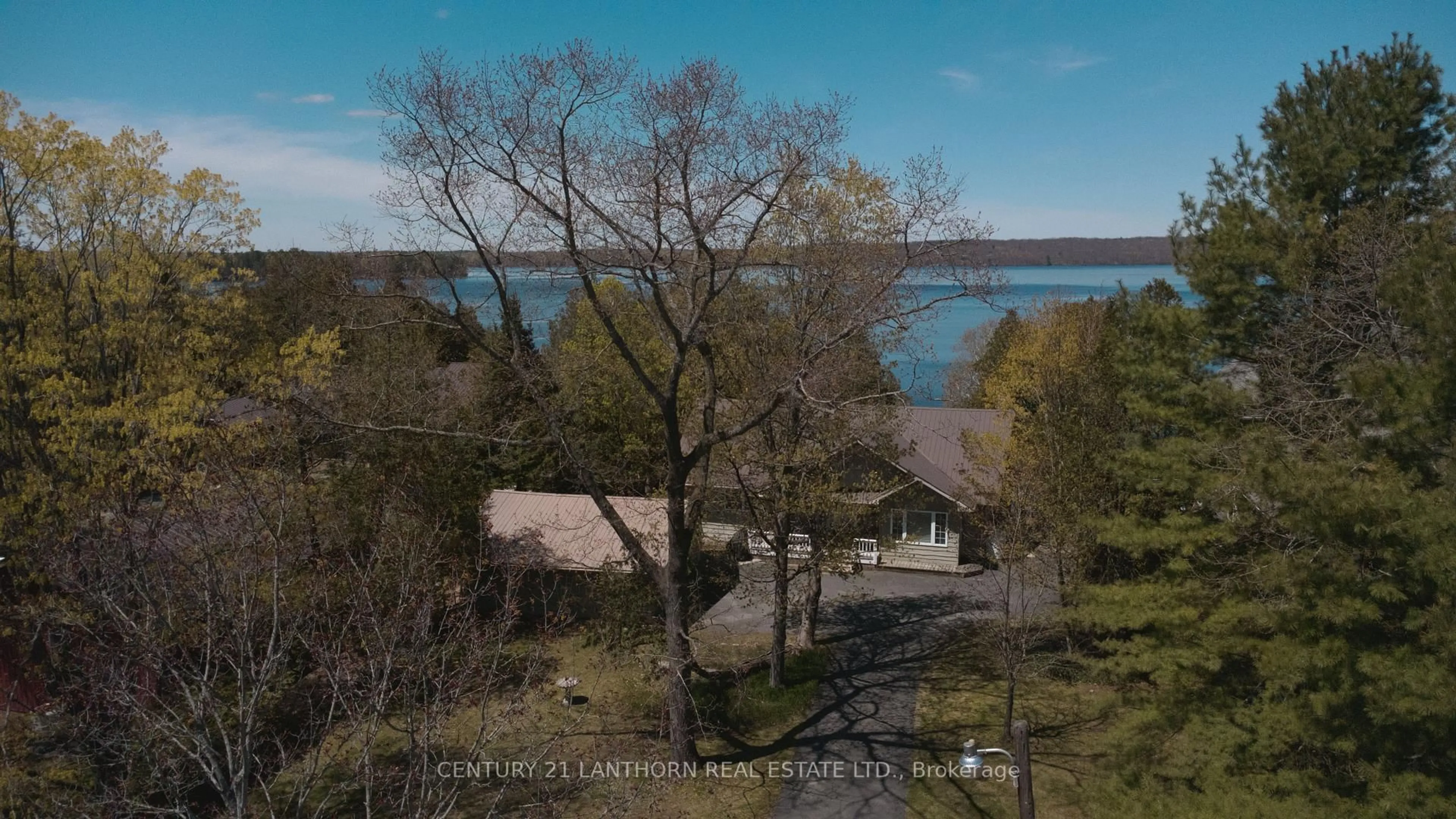 A pic from outside/outdoor area/front of a property/back of a property/a pic from drone, water/lake/river/ocean view for 251 High Shore Rd, Limoges Ontario K0K 2M0