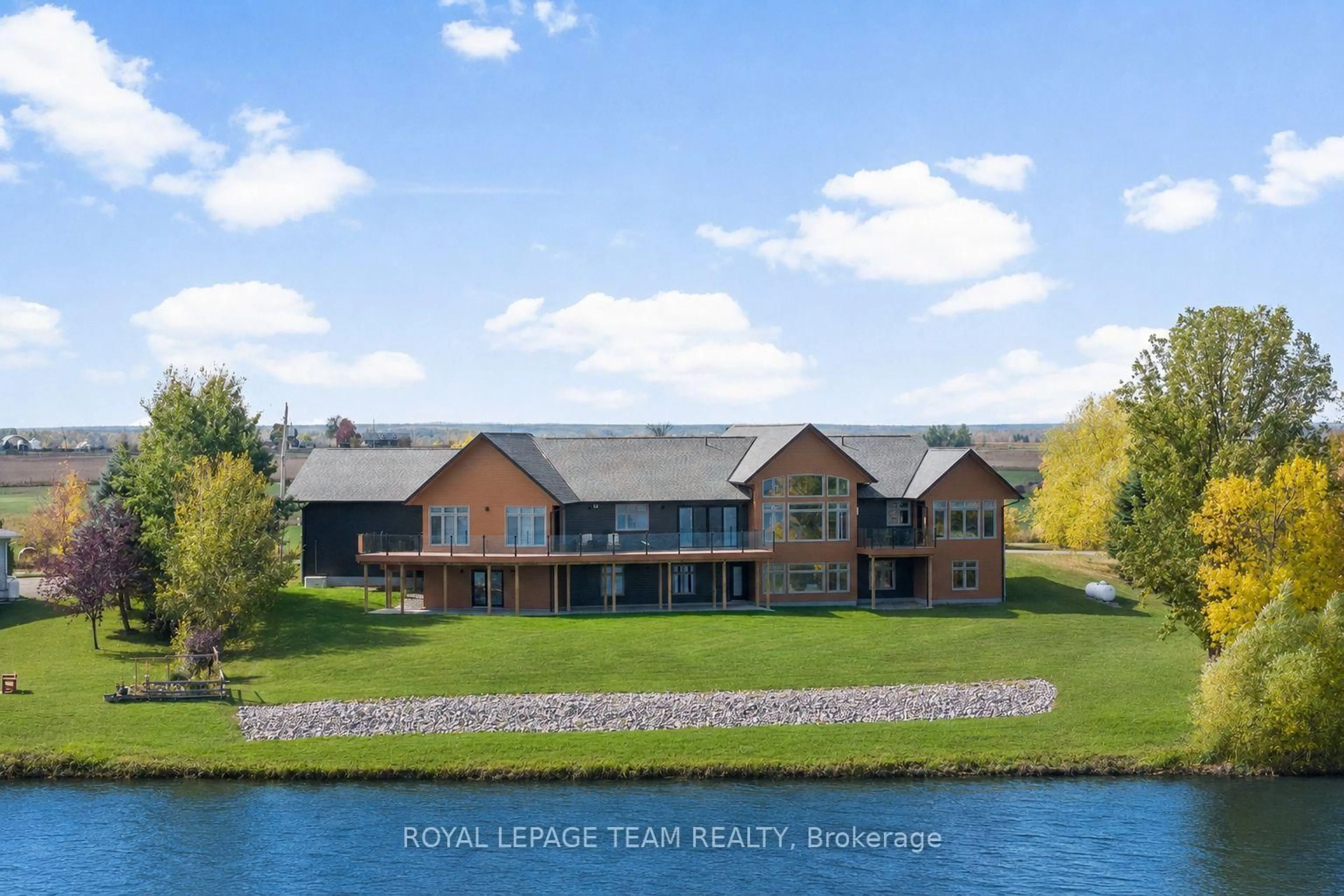 A pic from outside/outdoor area/front of a property/back of a property/a pic from drone, water/lake/river/ocean view for 231 Finnerty Rd, Cobden Ontario K0J 1K0