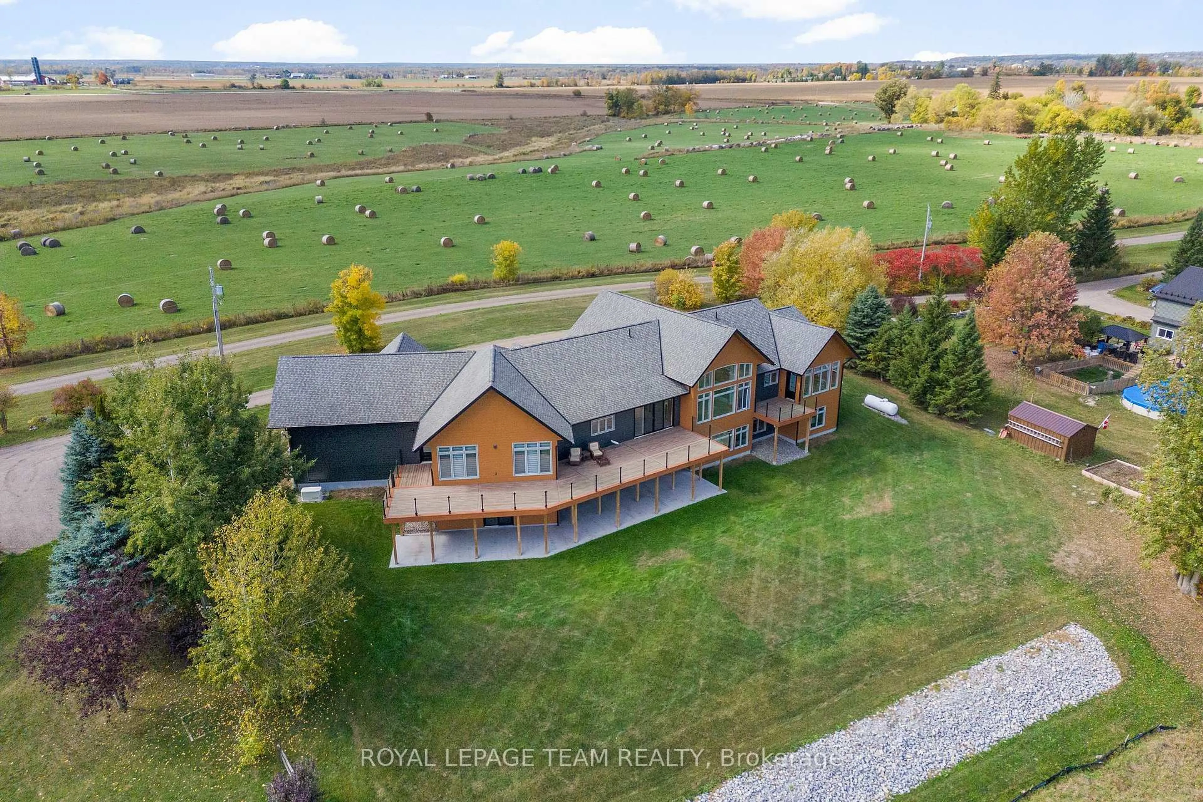 A pic from outside/outdoor area/front of a property/back of a property/a pic from drone, unknown for 231 Finnerty Rd, Cobden Ontario K0J 1K0