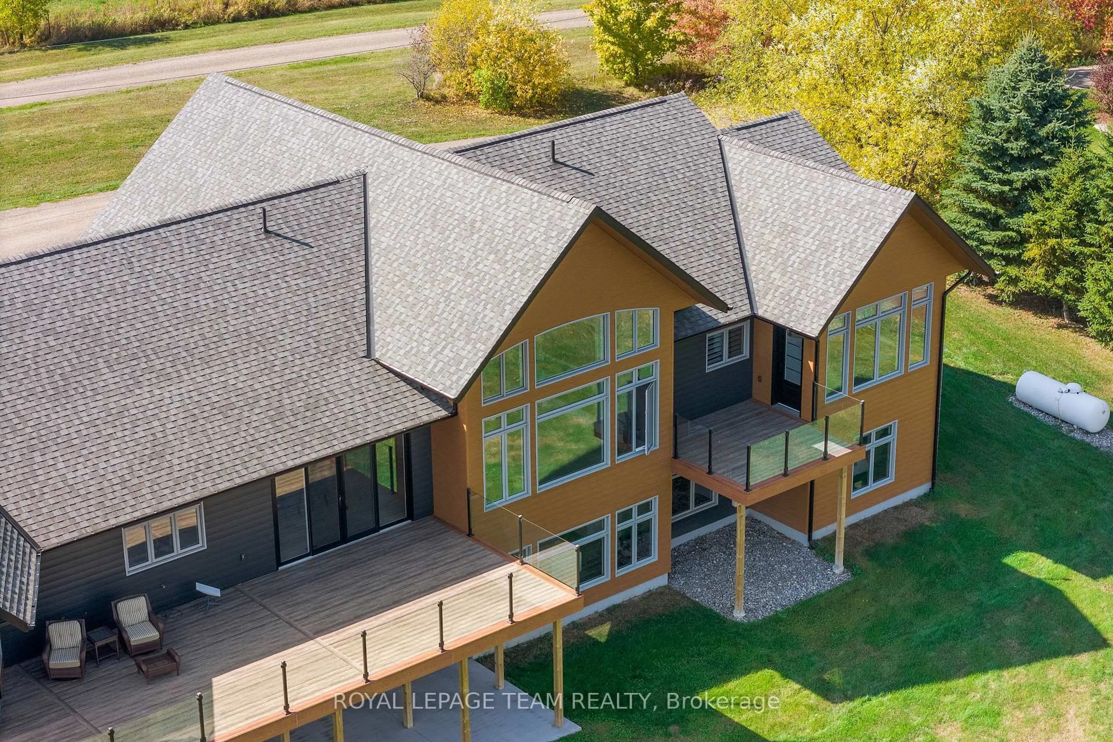 A pic from outside/outdoor area/front of a property/back of a property/a pic from drone, mountain view for 231 Finnerty Rd, Cobden Ontario K0J 1K0
