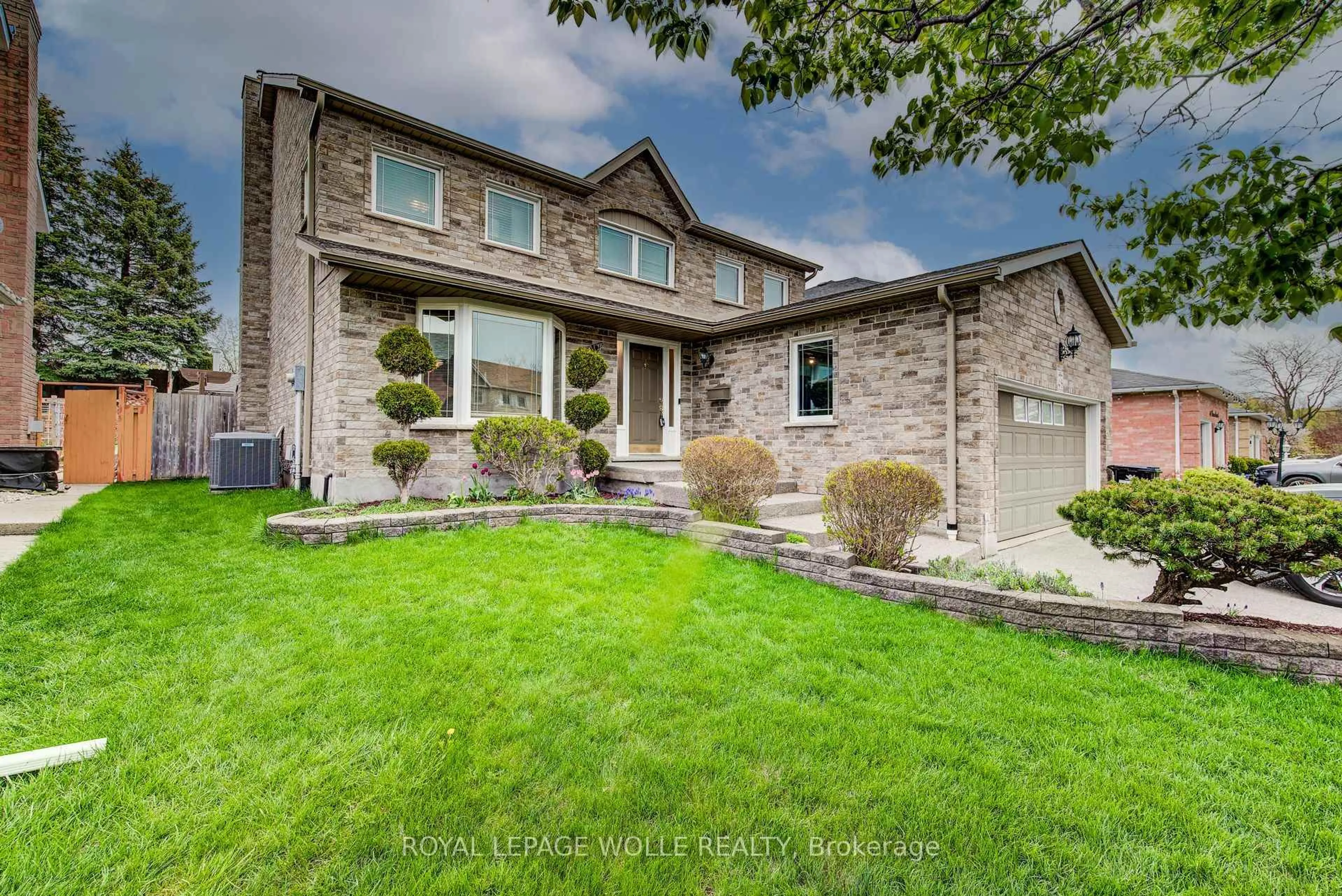 Home with brick exterior material, street for 48 Lennox Cres, Kitchener Ontario N2N 2P5