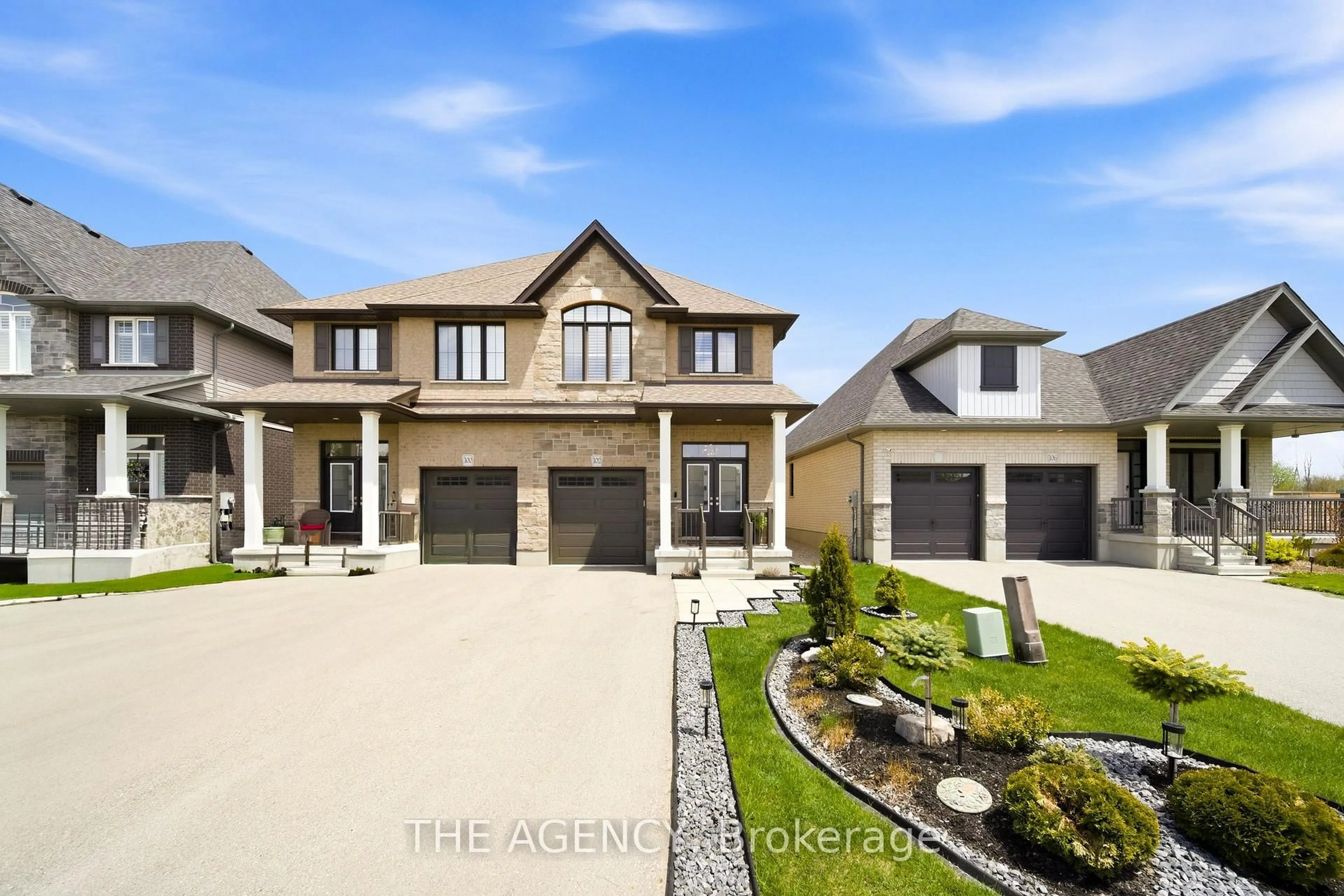 Home with brick exterior material, street for 102 Cutting Dr, Centre Wellington Ontario N0B 1S0