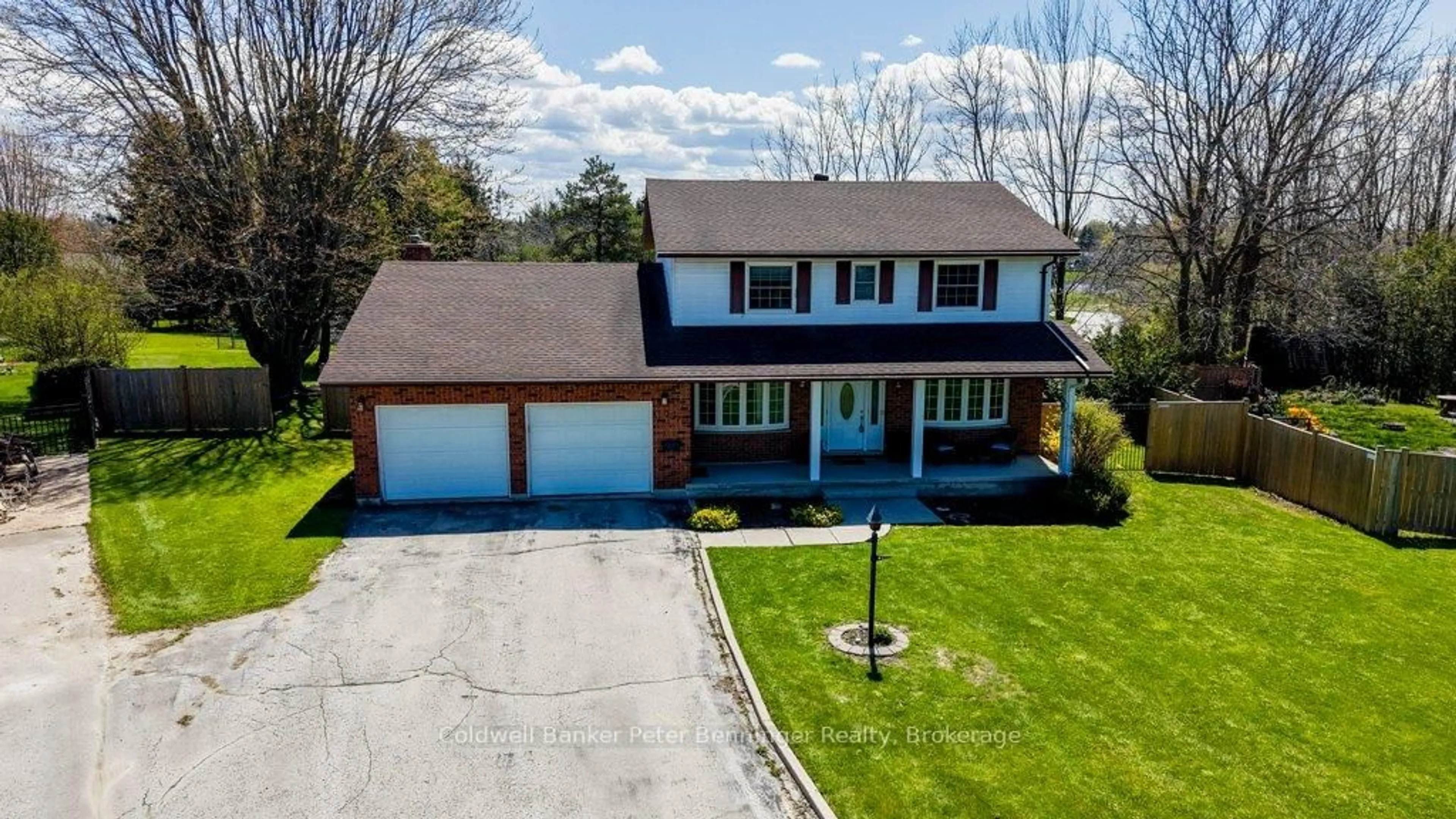 A pic from outside/outdoor area/front of a property/back of a property/a pic from drone, street for 33 Tower Rd, Arran-Elderslie Ontario N0G 1L0