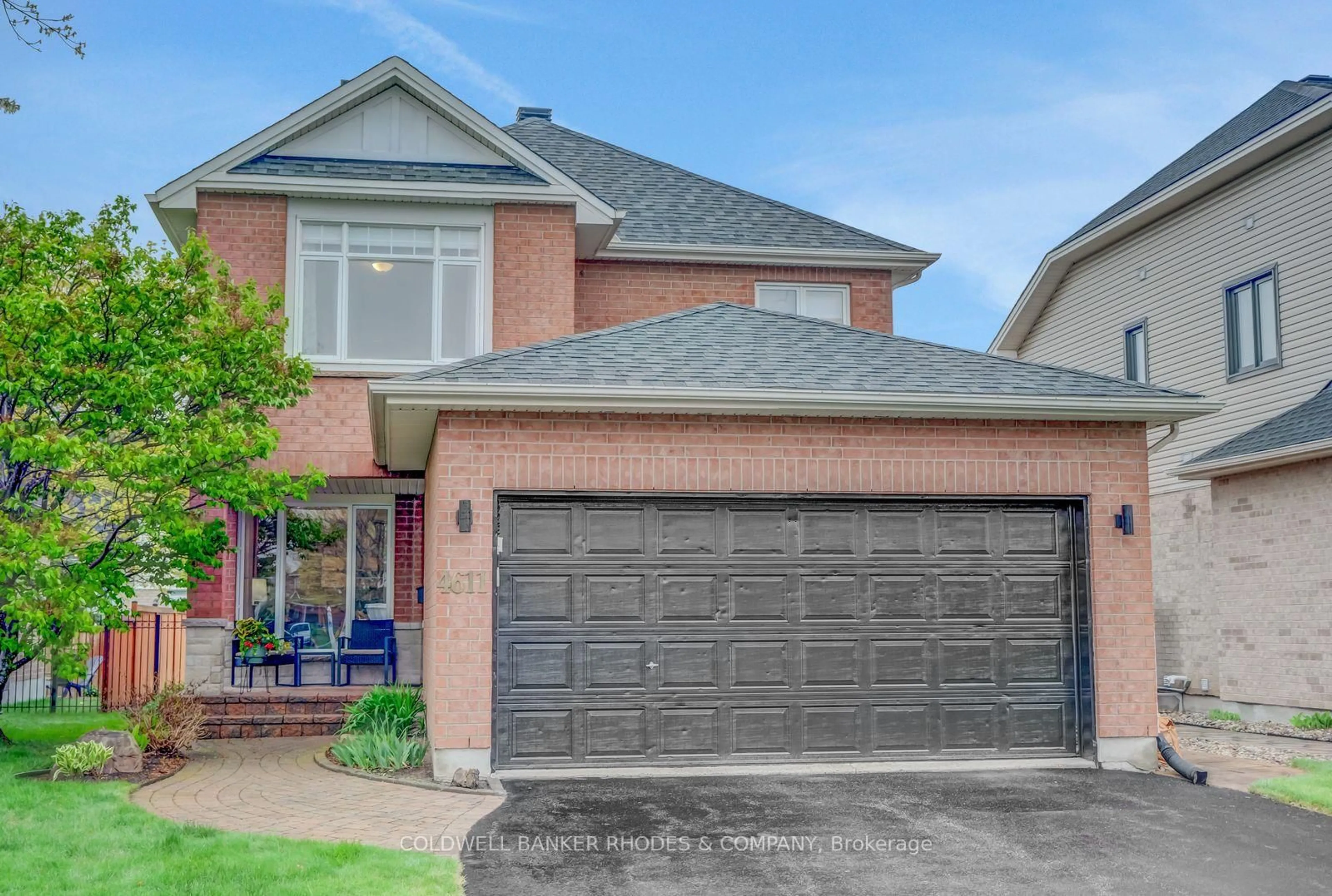 Home with brick exterior material, street for 4611 SUGAR MAPLE Dr, Ottawa Ontario K1V 1Y5