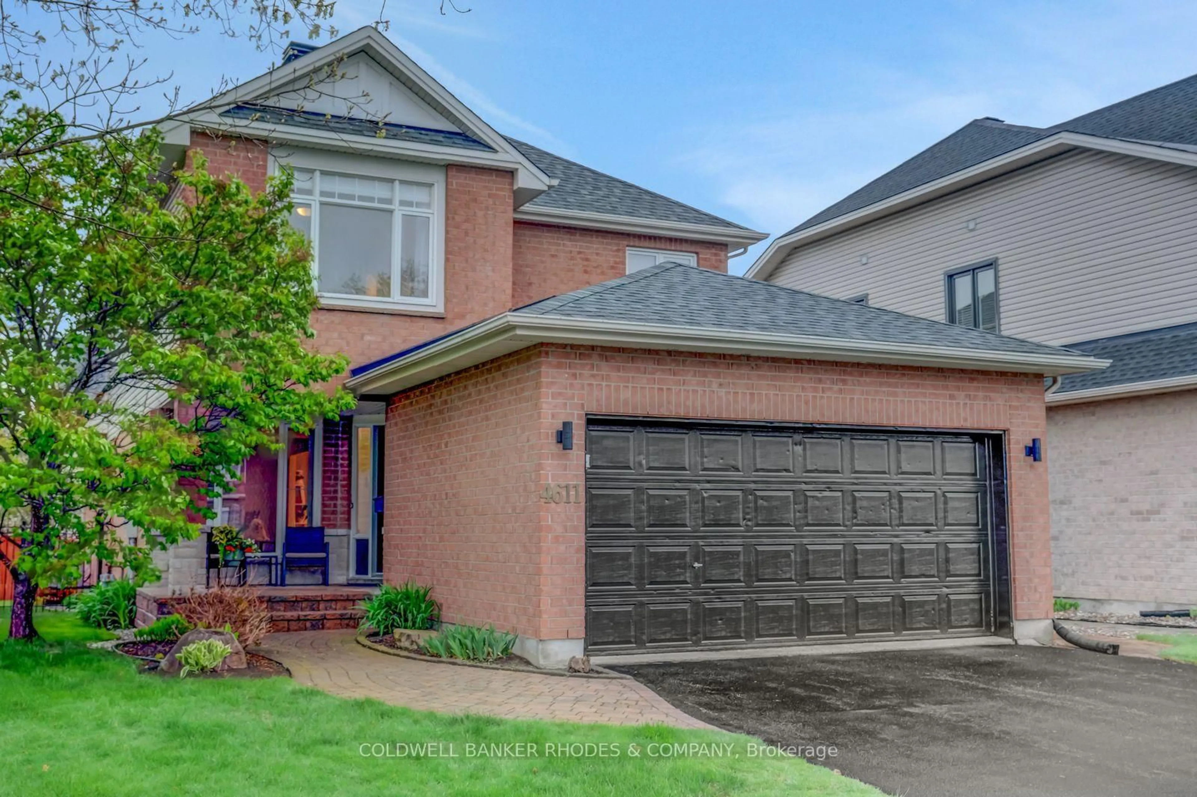 Home with brick exterior material, street for 4611 SUGAR MAPLE Dr, Ottawa Ontario K1V 1Y5