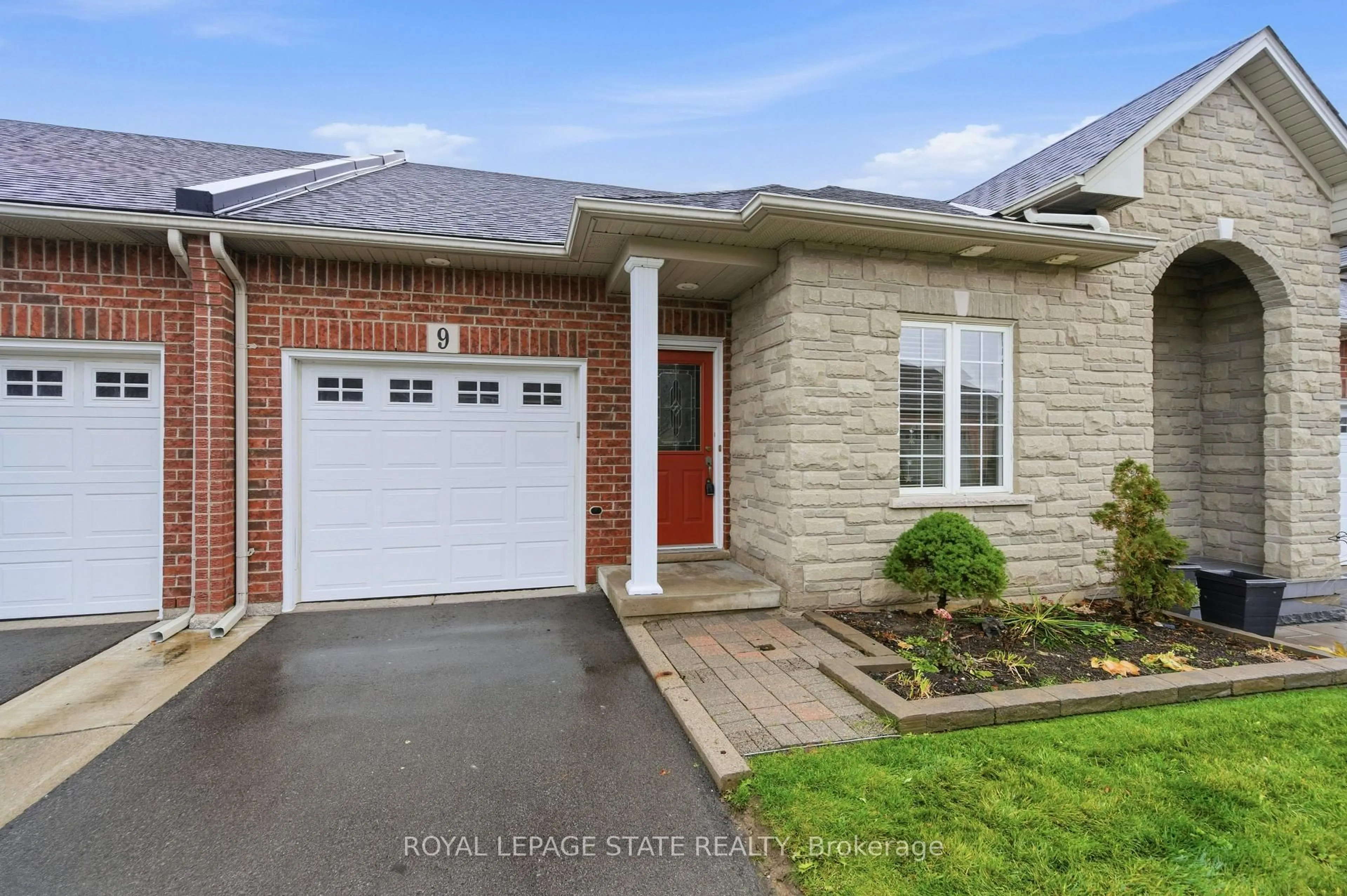 Home with brick exterior material, street for 9 Manitoulin Tr, Hamilton Ontario L9B 2X8
