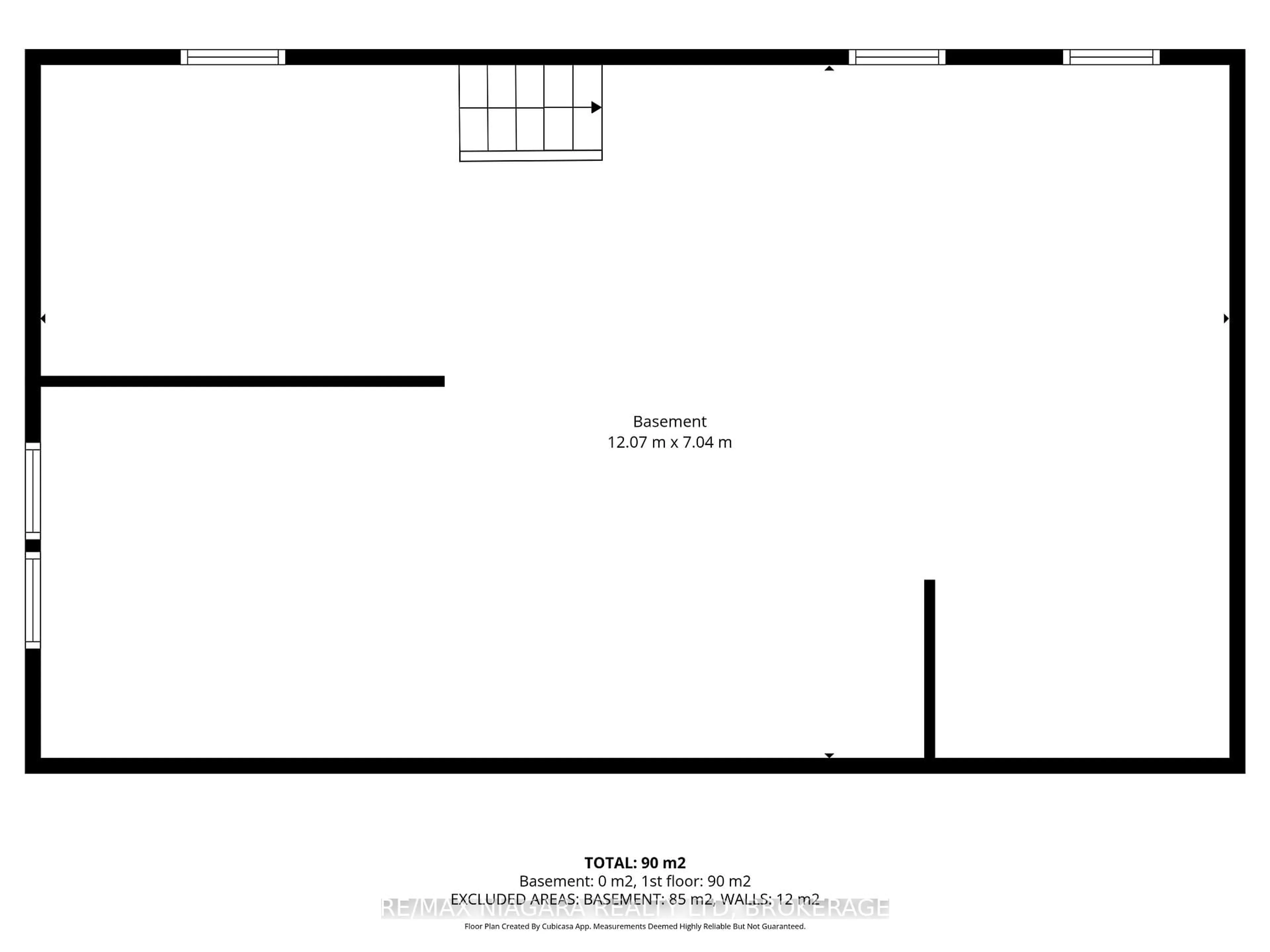 Floor plan for 8751 Banting Ave, Niagara Falls Ontario L2G 6Z7