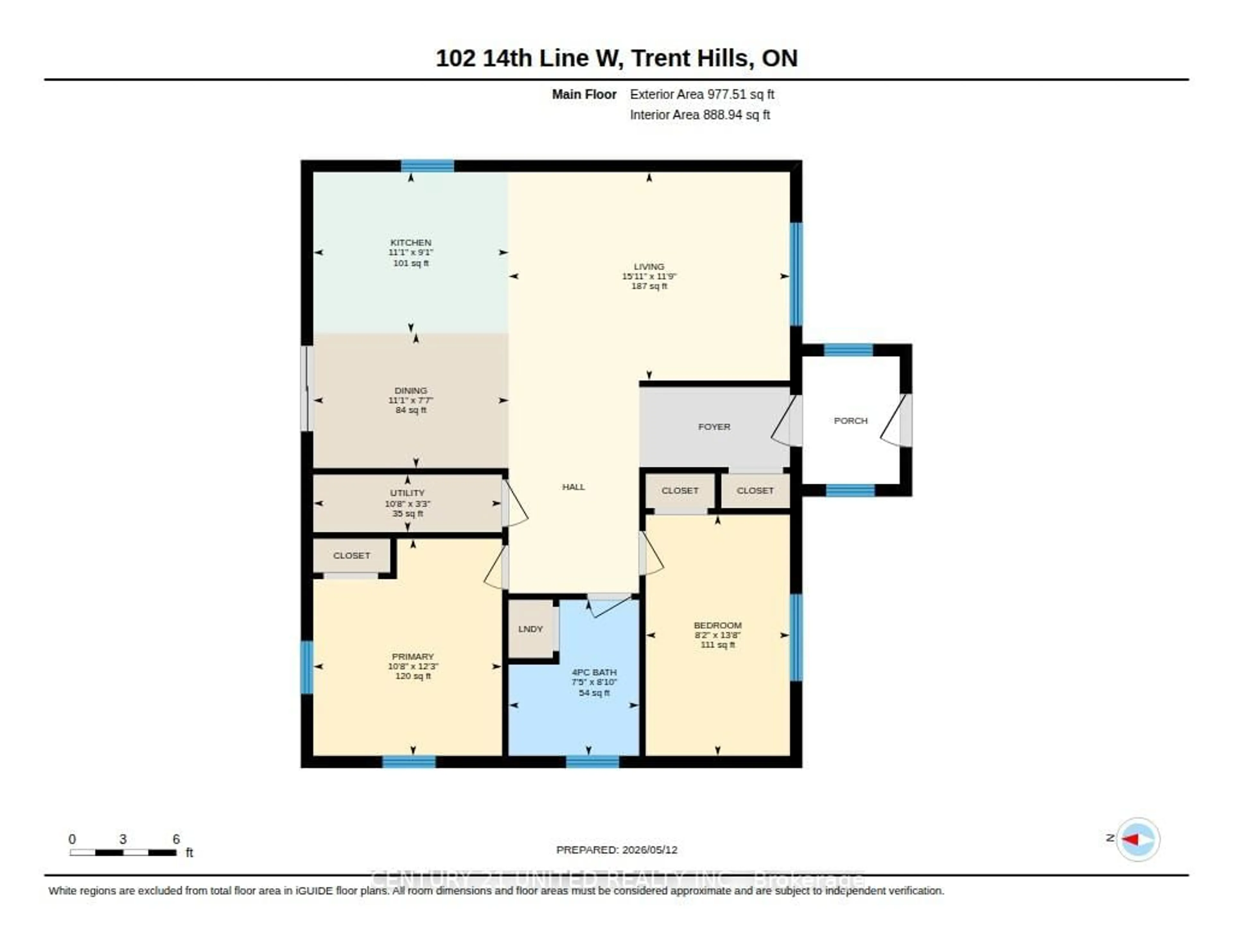 Floor plan for 102 14th Line, Trent Hills Ontario K0L 1Z0
