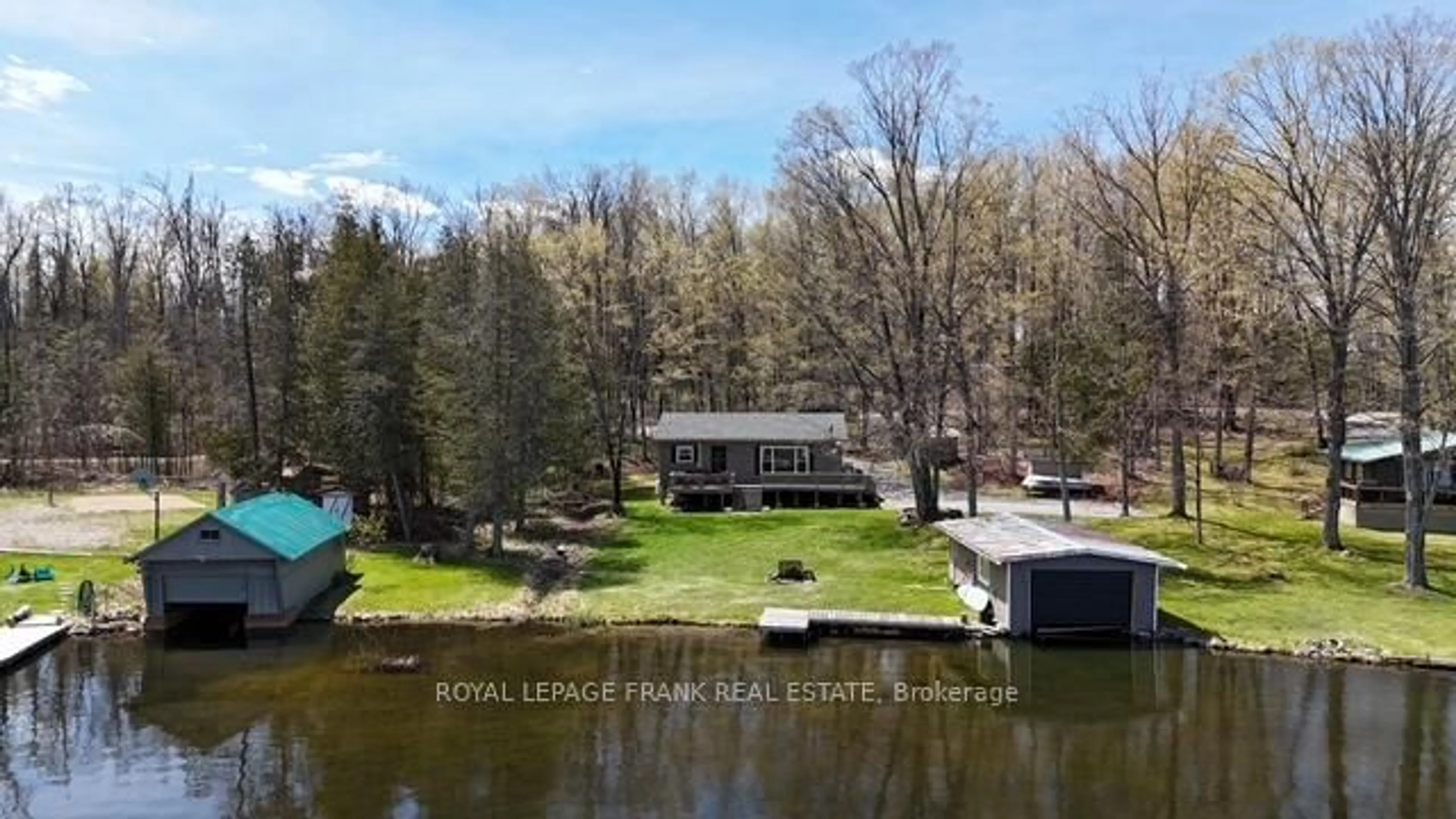 A pic from outside/outdoor area/front of a property/back of a property/a pic from drone, water/lake/river/ocean view for 87 Pearce Rd, Kawartha Lakes Ontario K0M 2B0