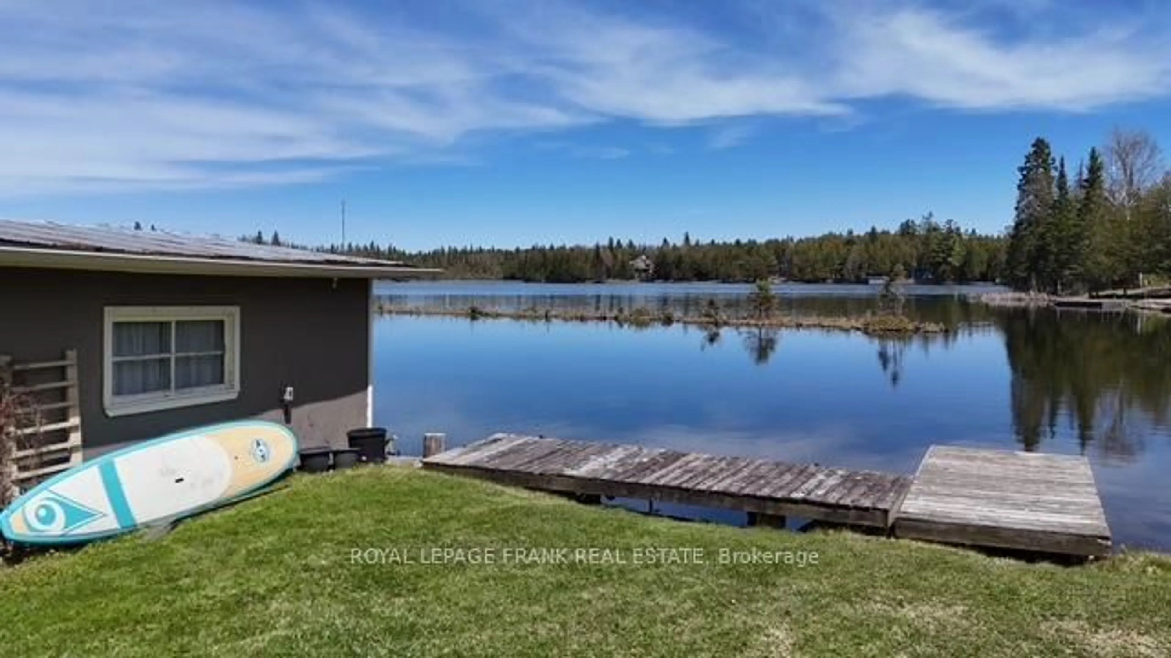 A pic from outside/outdoor area/front of a property/back of a property/a pic from drone, water/lake/river/ocean view for 87 Pearce Rd, Kawartha Lakes Ontario K0M 2B0