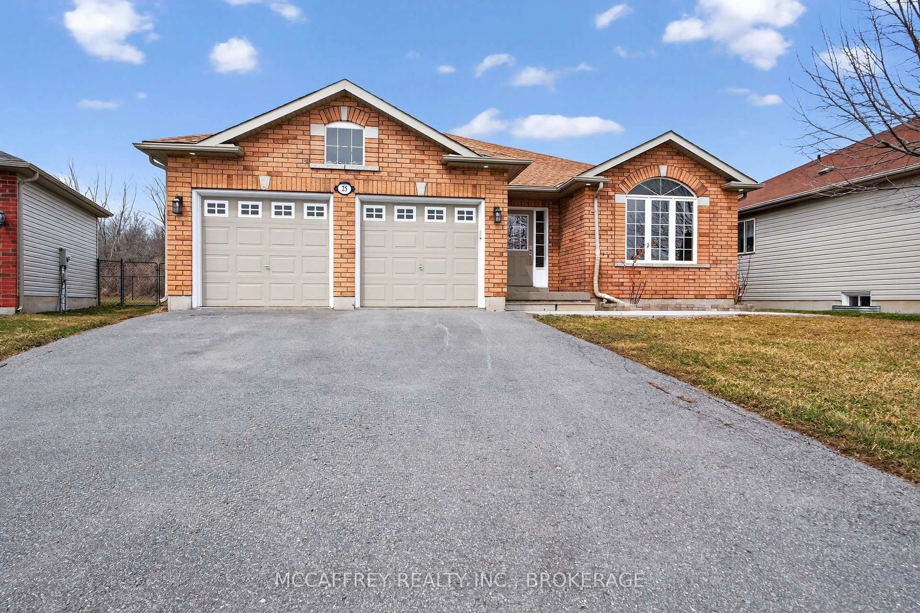 Home with brick exterior material, street for 25 Kanvers Way, Greater Napanee Ontario K7R 3X6