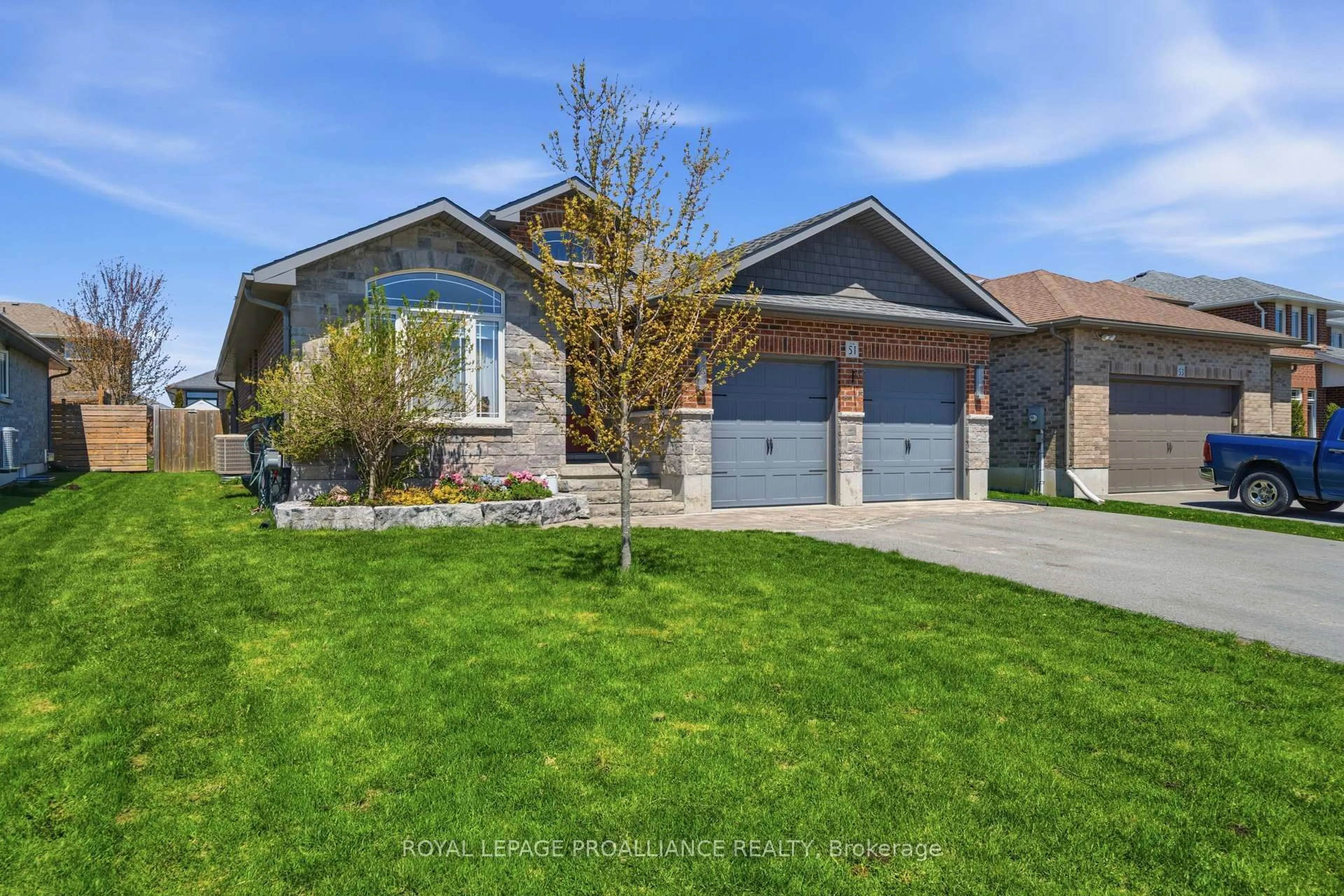 Home with brick exterior material, street for 51 Crews Cres, Quinte West Ontario K8V 0G4