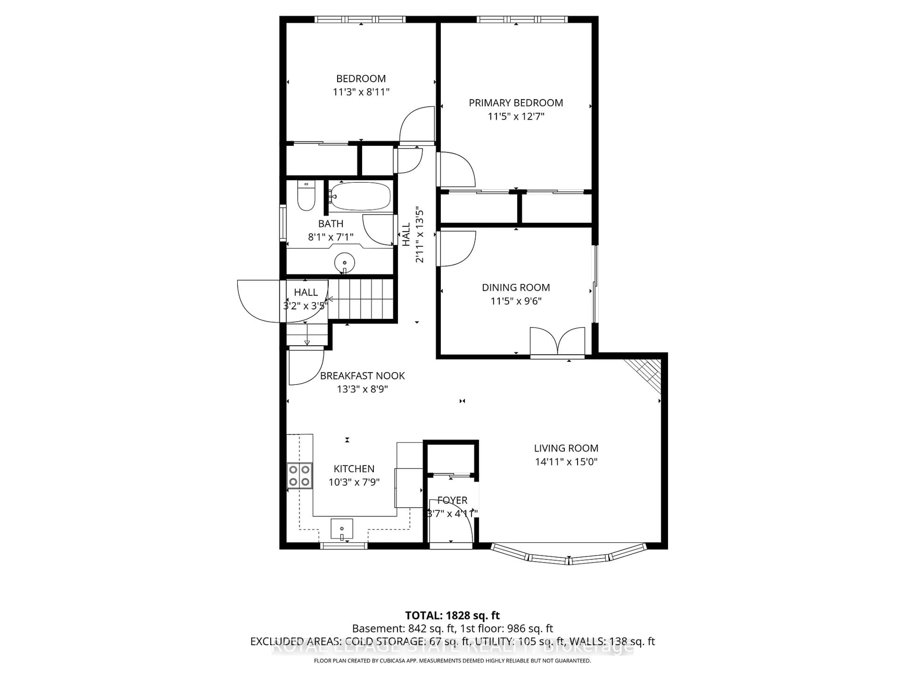 Floor plan for 93 Varadi Ave, Brantford Ontario N3R 3N4
