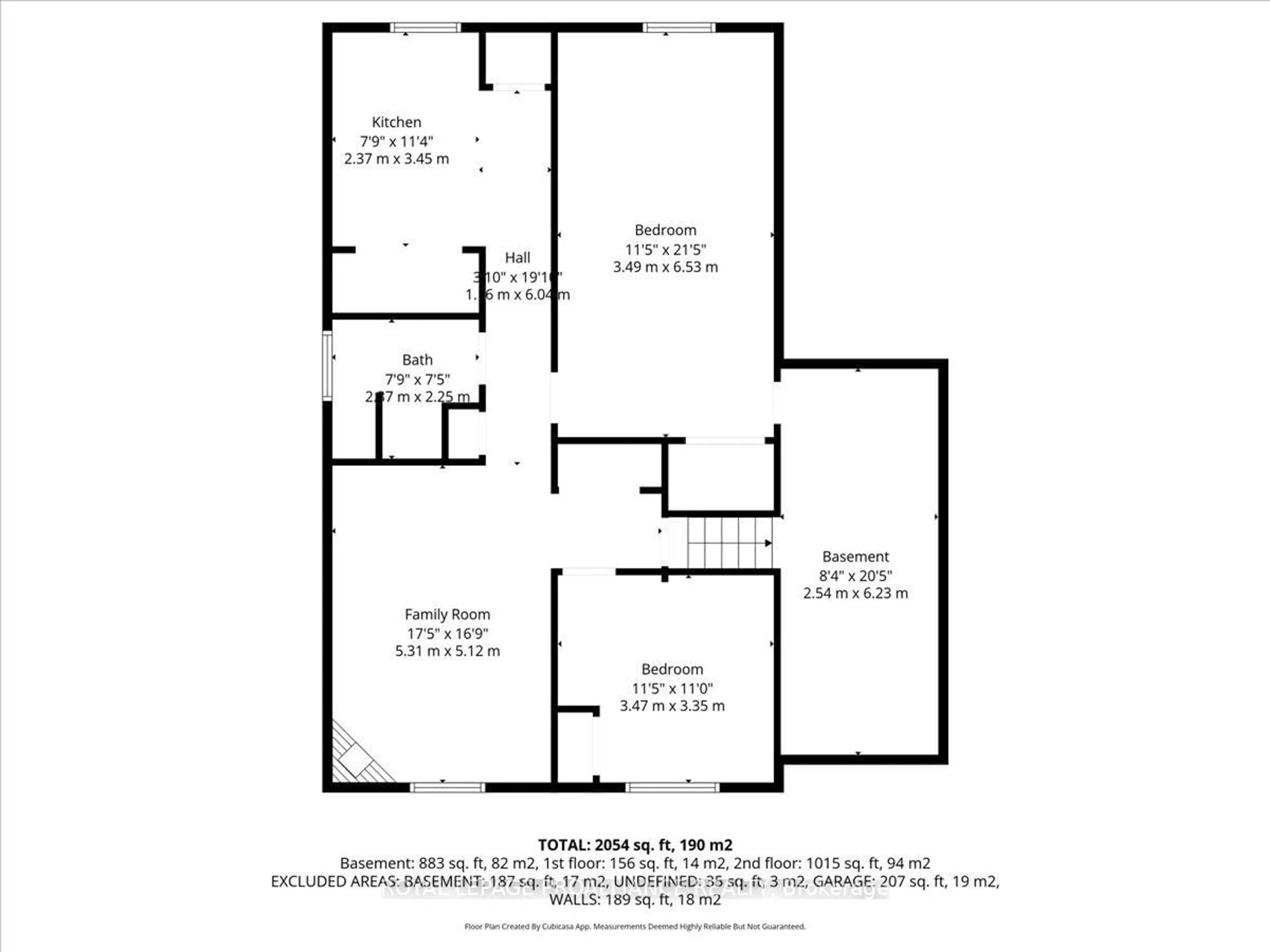 Floor plan for 82 West Mary St, Prince Edward County Ontario K0K 2T0