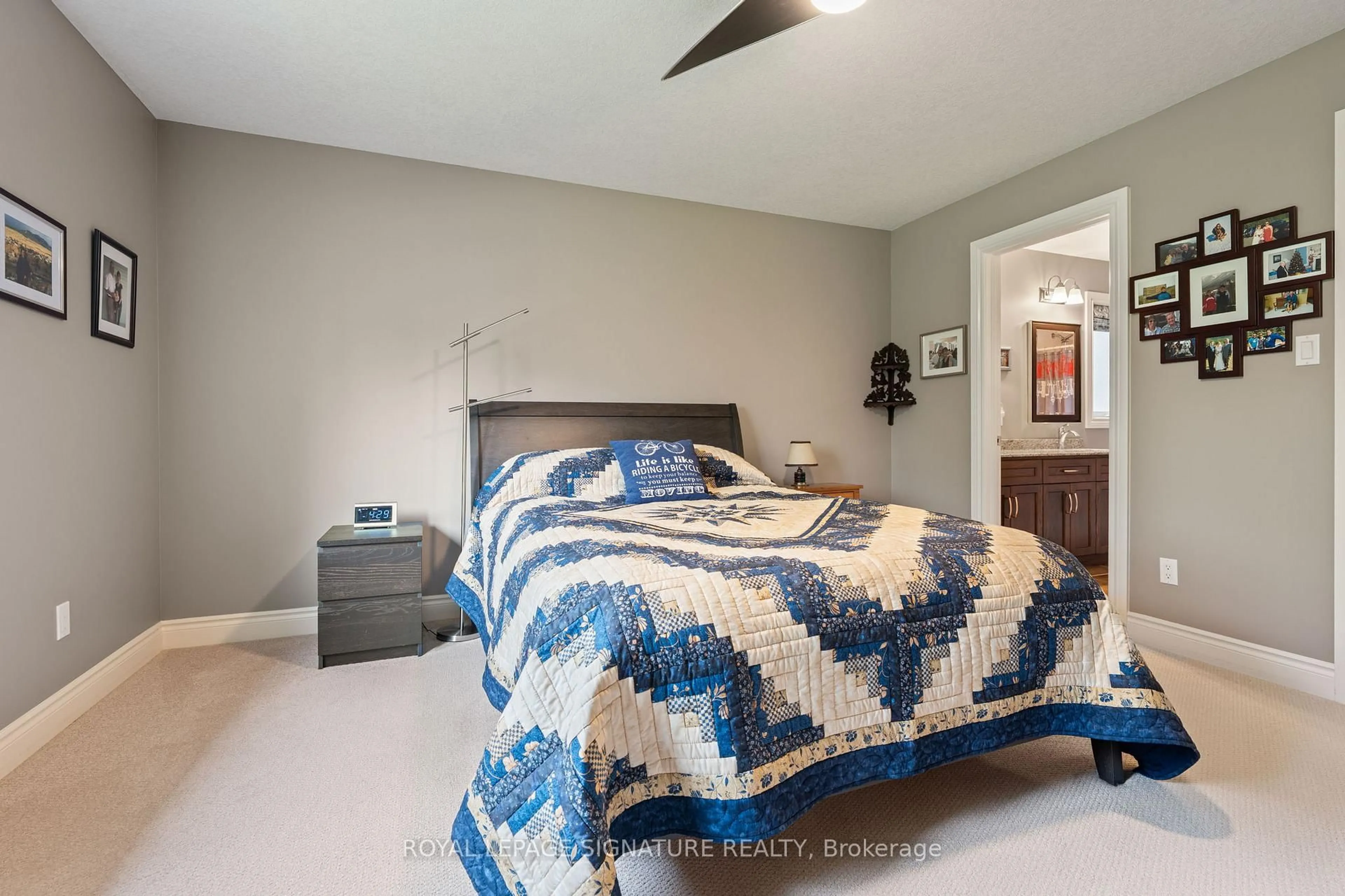 Bedroom with bed, unknown for 81 Willowdale Cres, Norfolk Ontario N0A 1N5