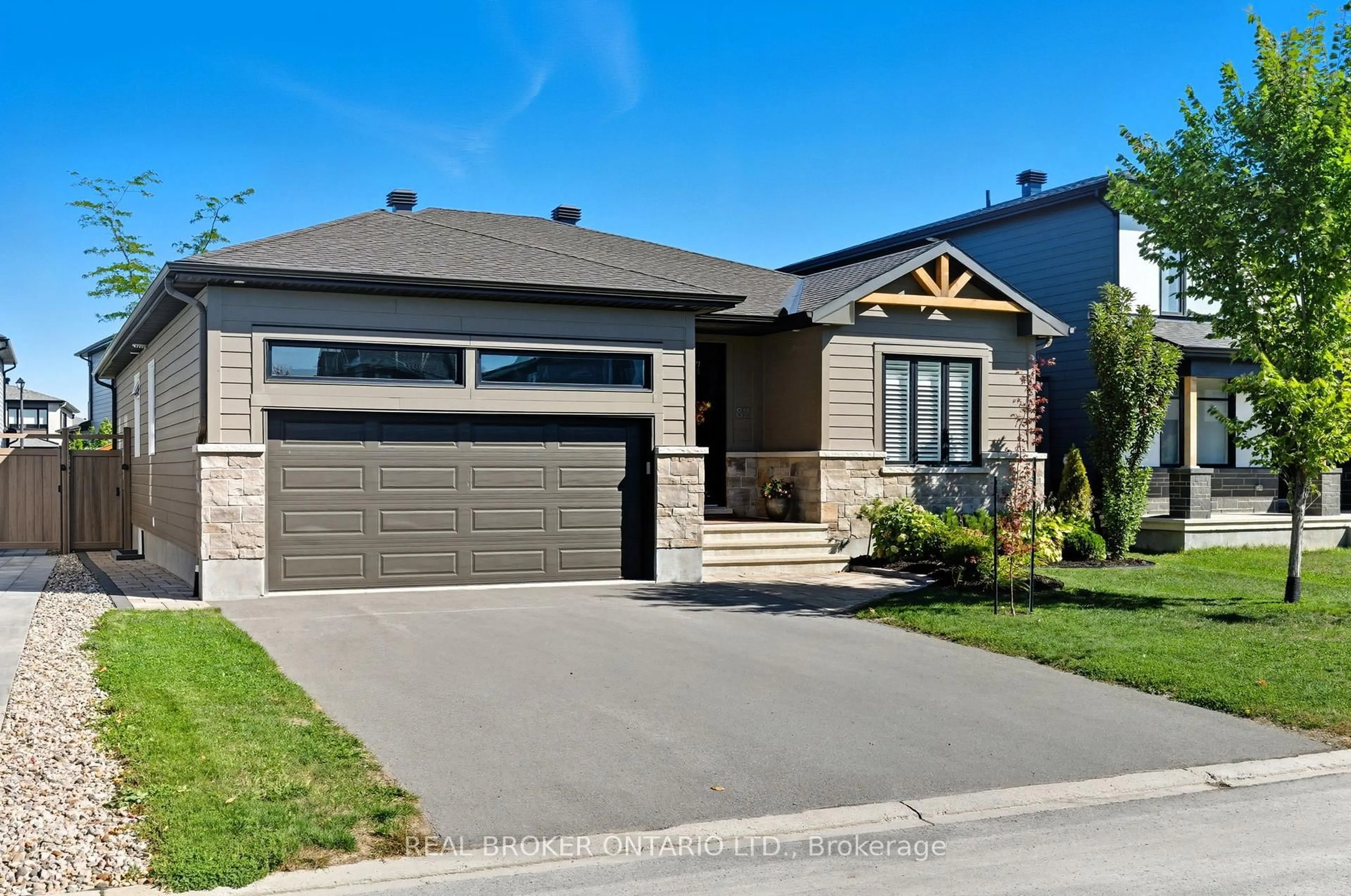 Home with brick exterior material, street for 82 Axel Cres, Ottawa Ontario K2V 0K4