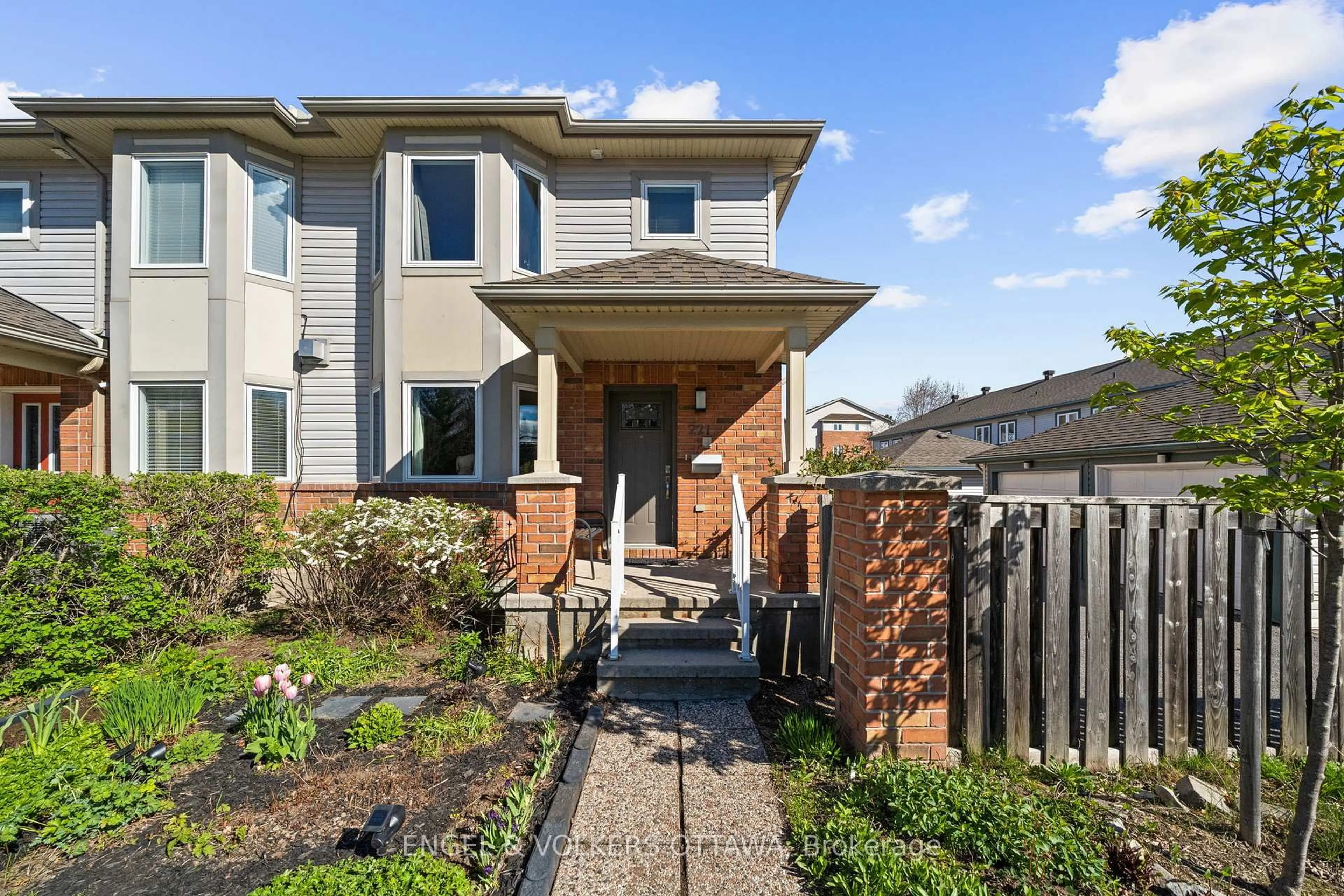 Home with brick exterior material, street for 221 Monterey Dr, Ottawa Ontario K2H 7B1