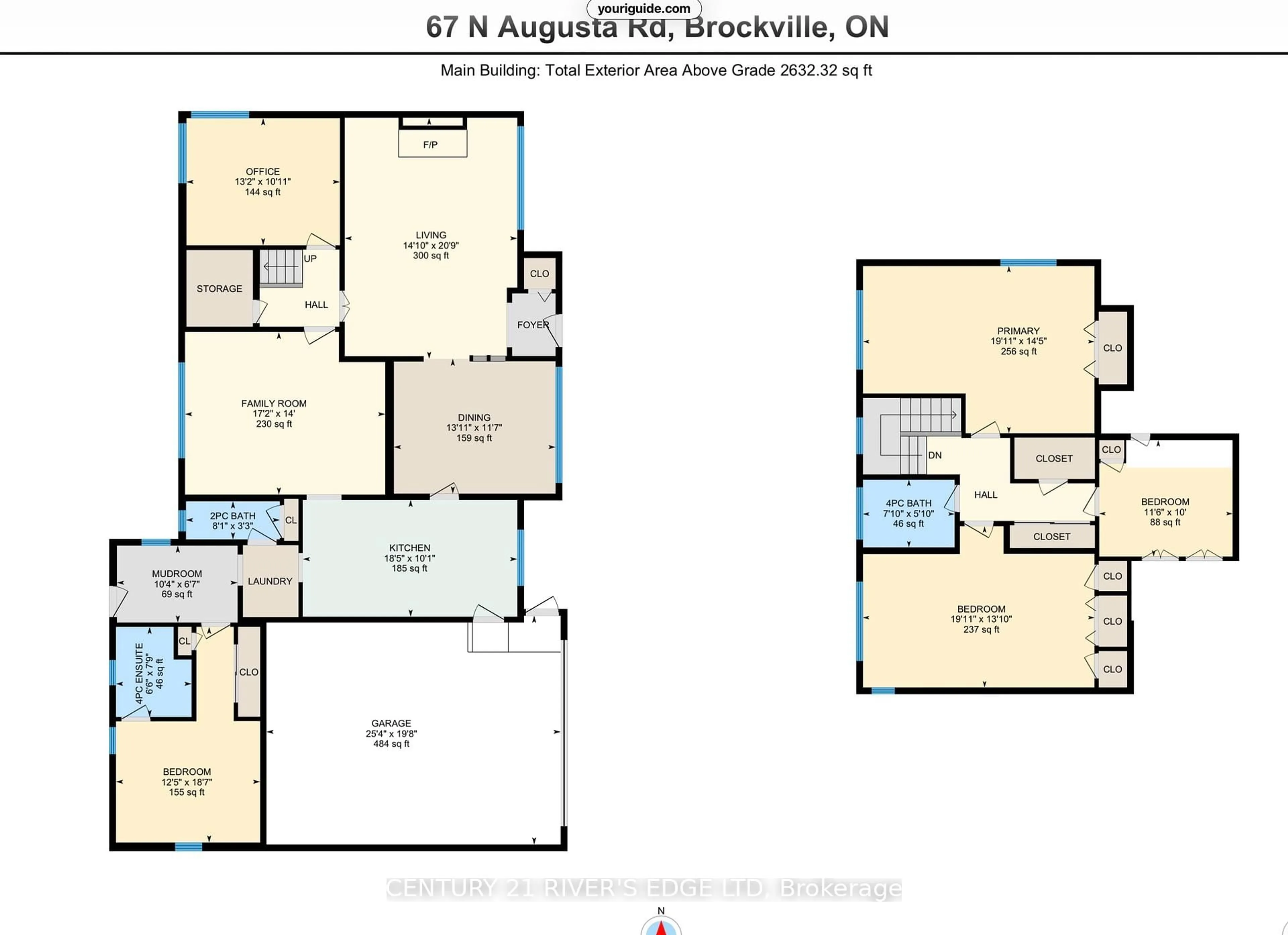 Floor plan for 67 North Augusta Rd, Brockville Ontario K6V 2X7