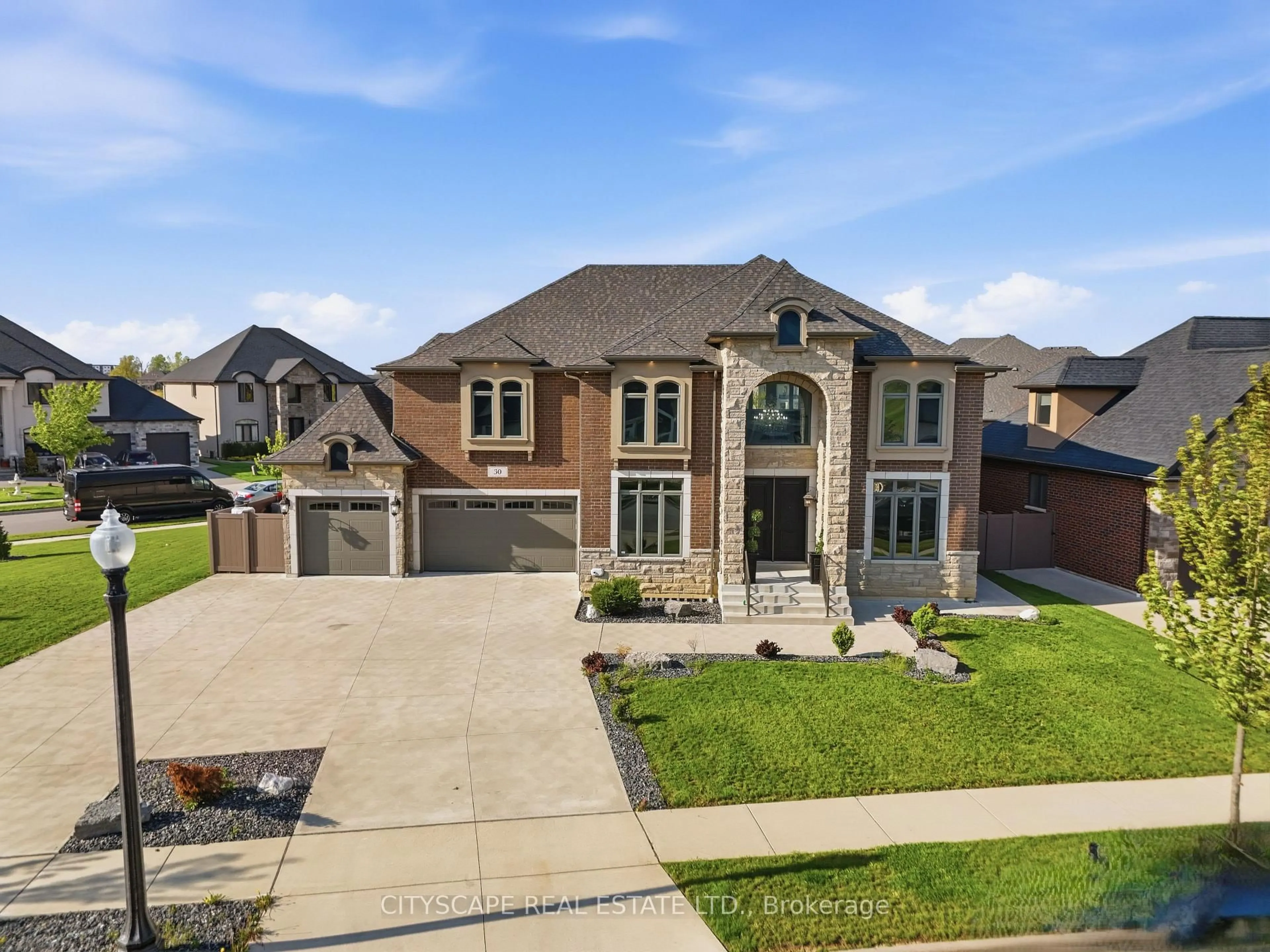 Home with brick exterior material, street for 30 Augustus Crt, LaSalle Ontario N9H 0G6