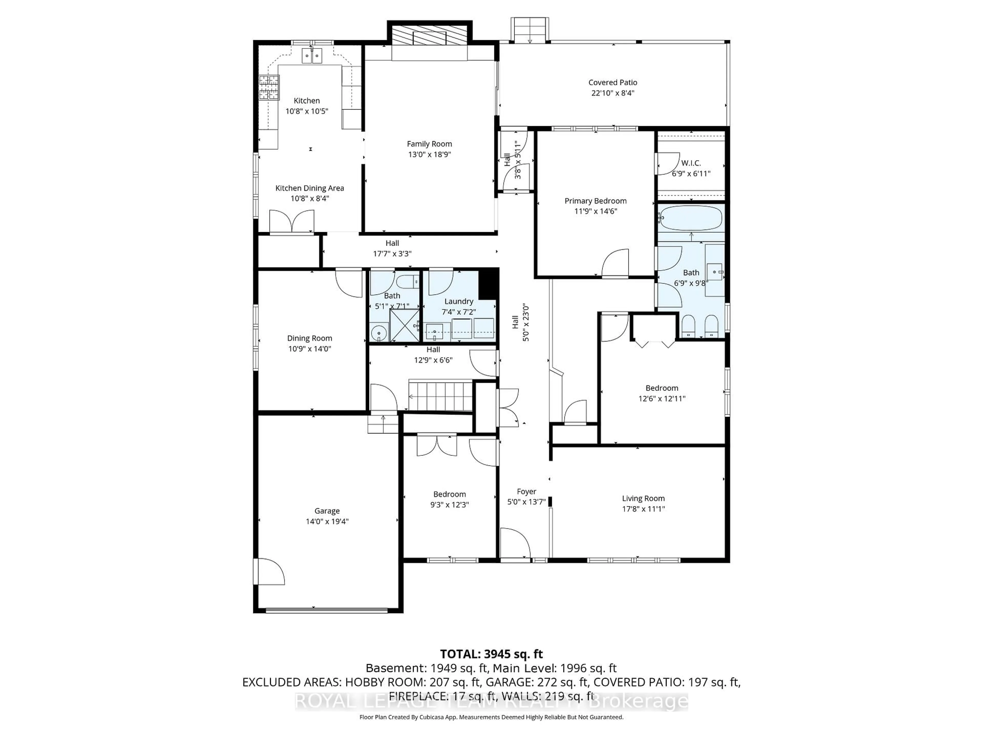 Floor plan for 33 Norice St, Ottawa Ontario K2G 2X3