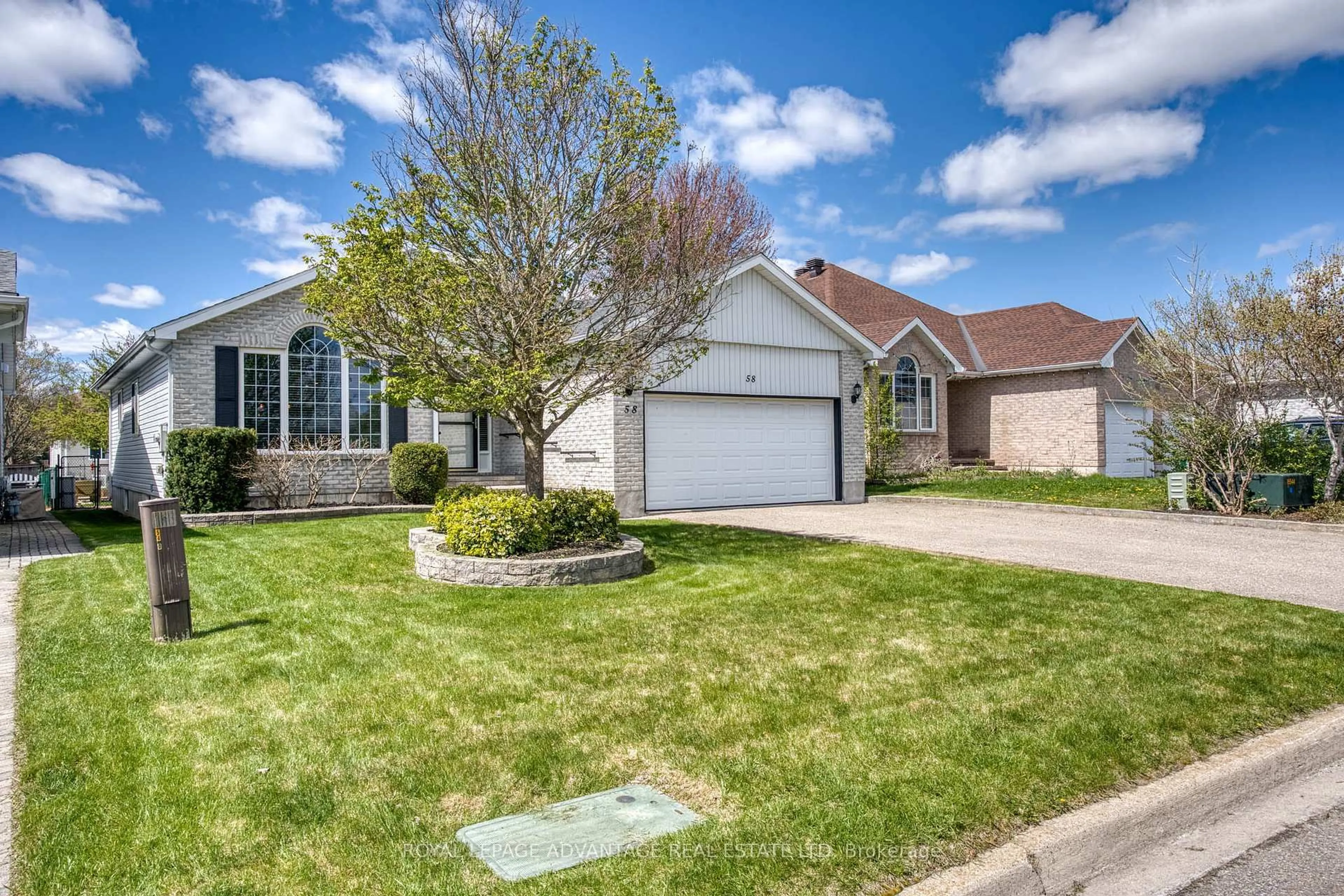 Home with vinyl exterior material, street for 58 Decaria Blvd, Perth Ontario K7H 3R3