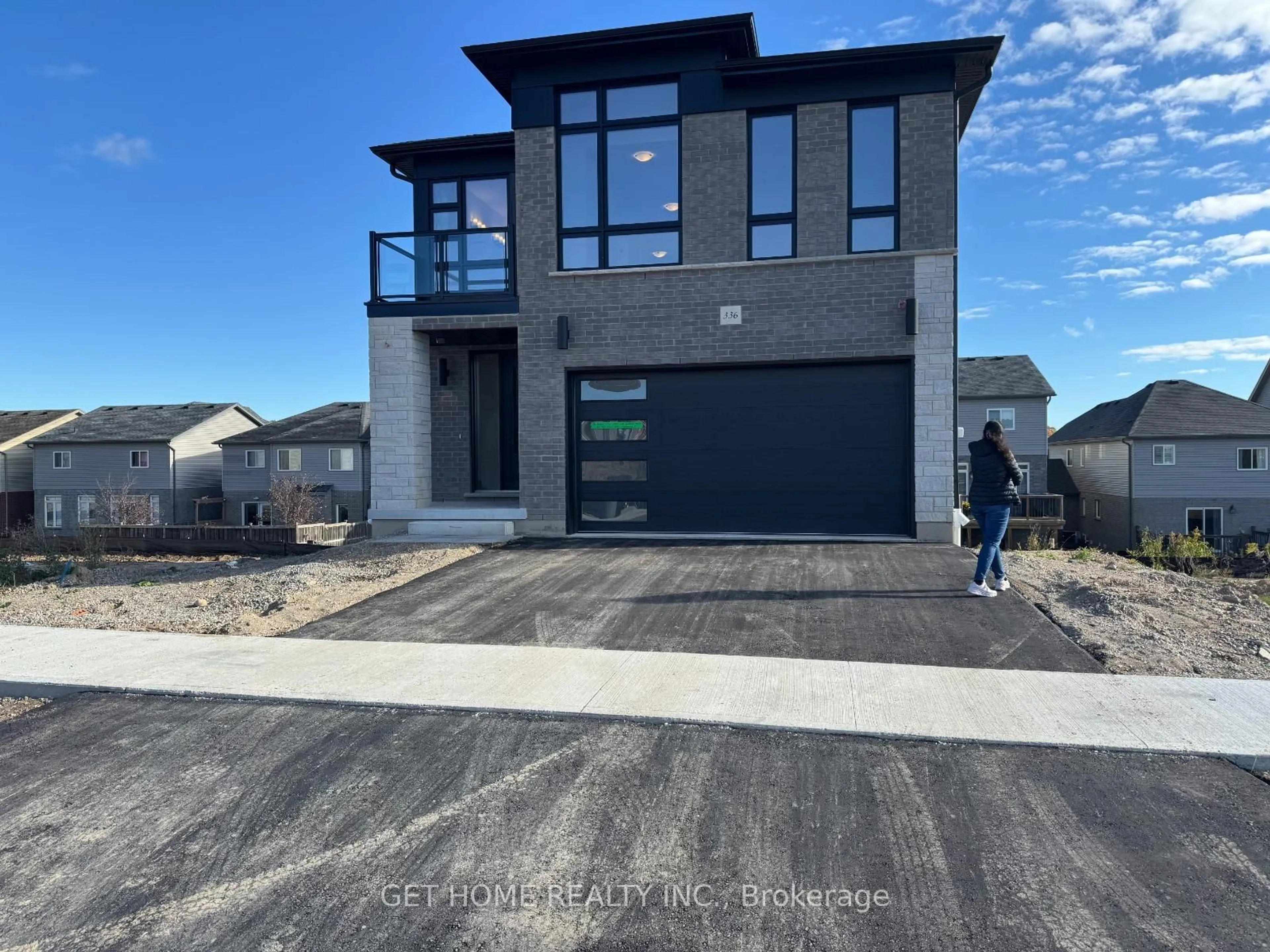Home with brick exterior material, street for 336 Canada Plum St, Waterloo Ontario N2V 0C3