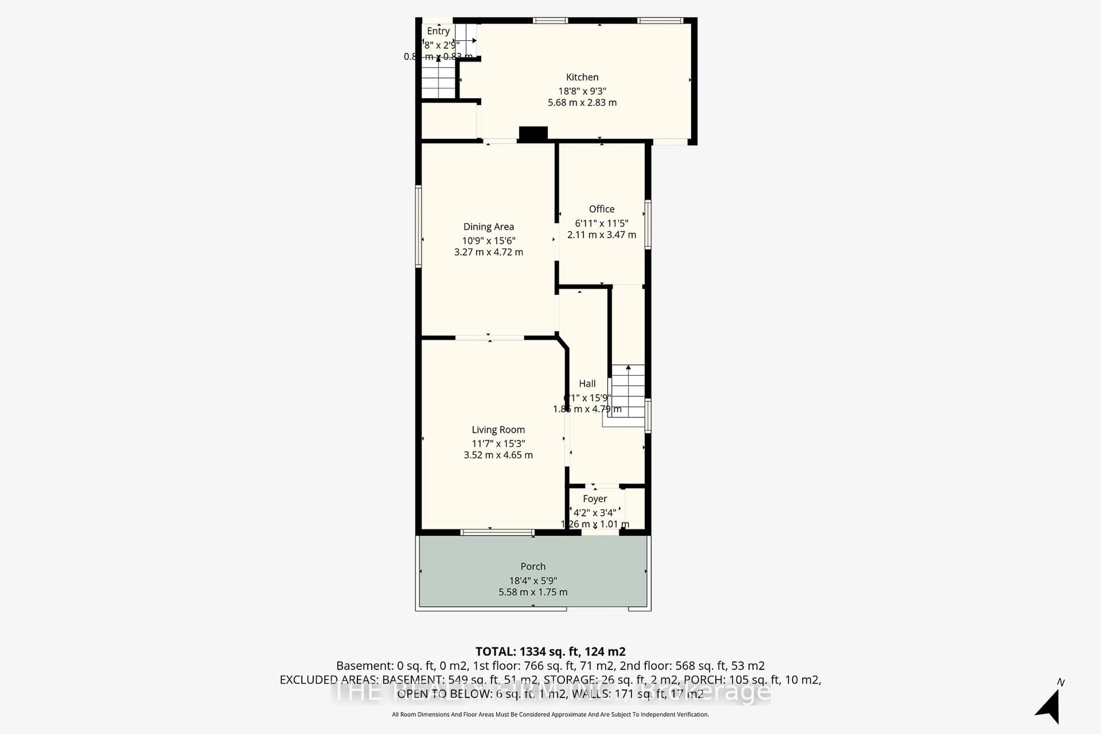 Floor plan for 908 Dufferin Ave, London East Ontario N5W 3K2