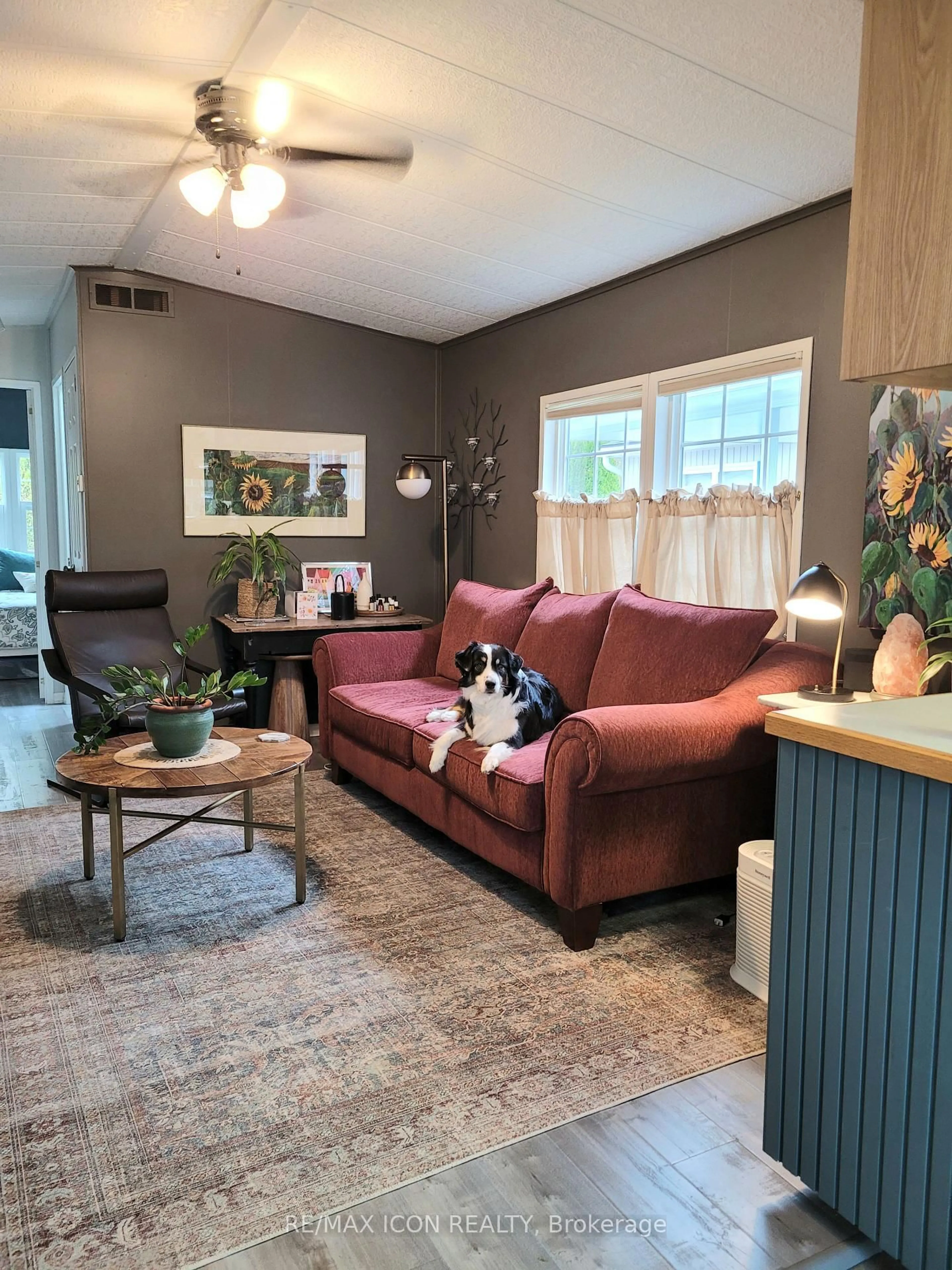 Living room with furniture, unknown for 77307 Bluewater Highway #24 Rowan Rd, Bluewater Ontario N0M 1G0