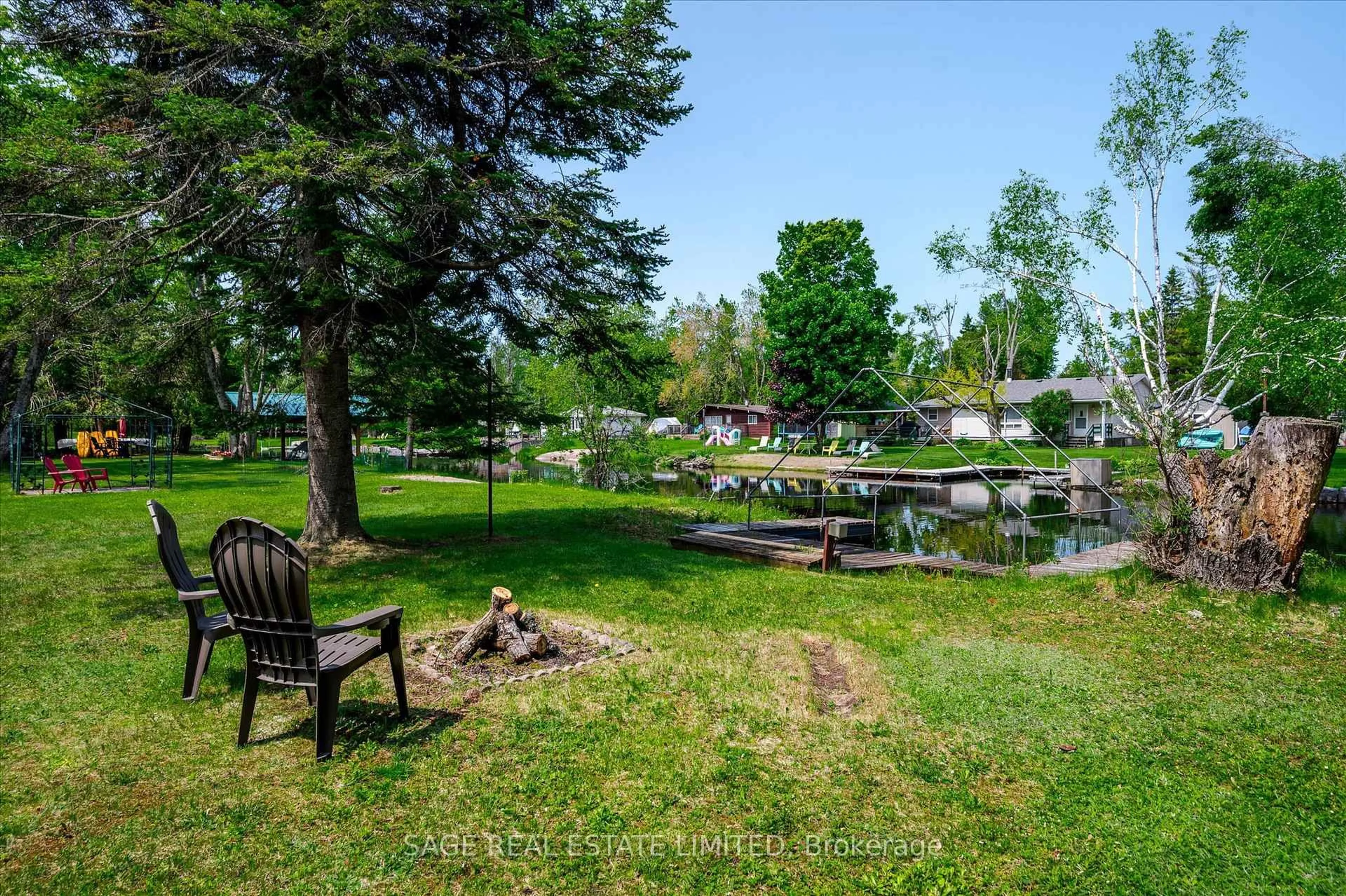 Patio, water/lake/river/ocean view for 33 Fire Route 104, Trent Lakes Ontario K0M 1A0