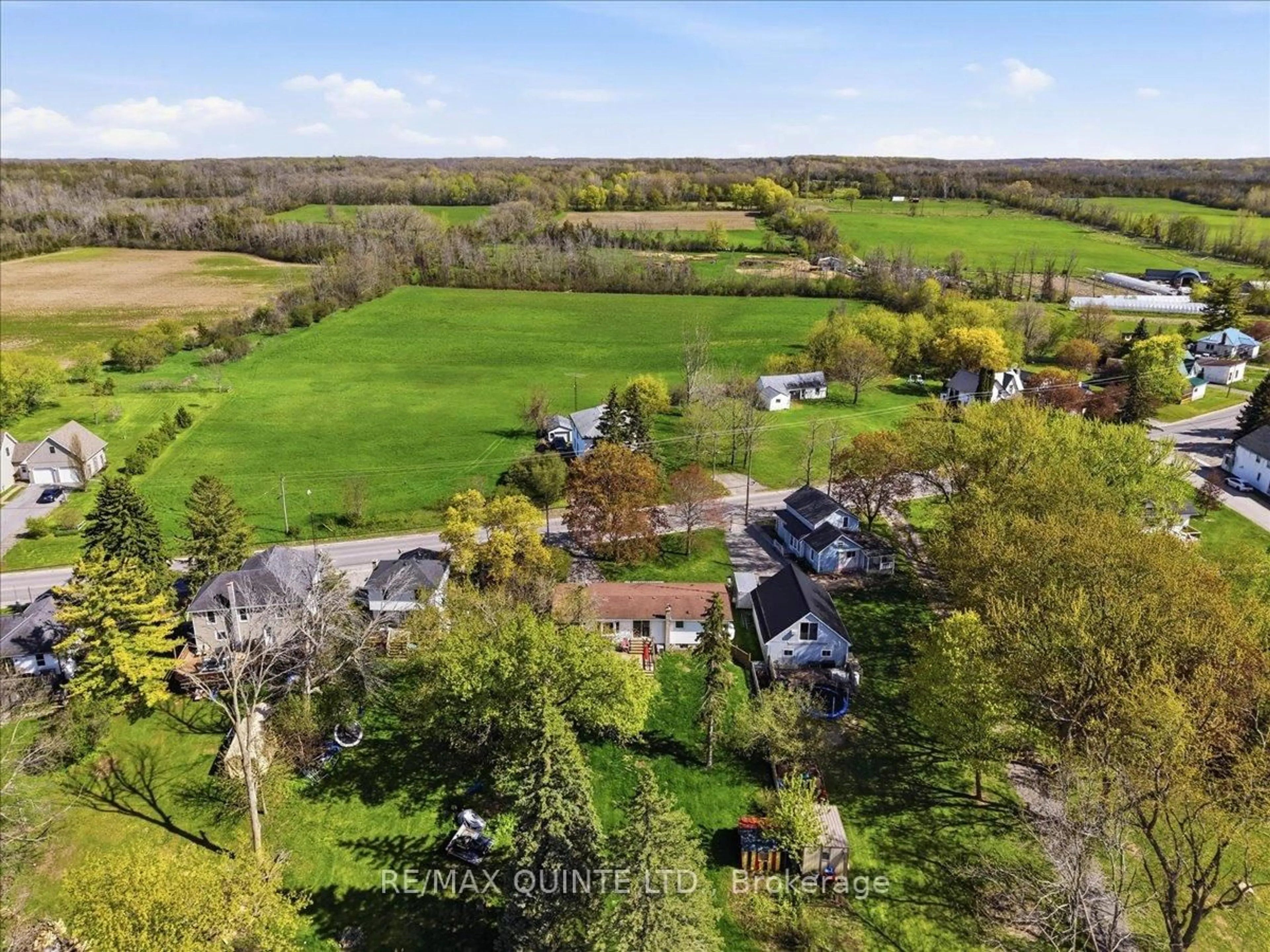A pic from outside/outdoor area/front of a property/back of a property/a pic from drone, unknown for 1467 County Rd 15 Rd, Prince Edward County Ontario K0K 1W0