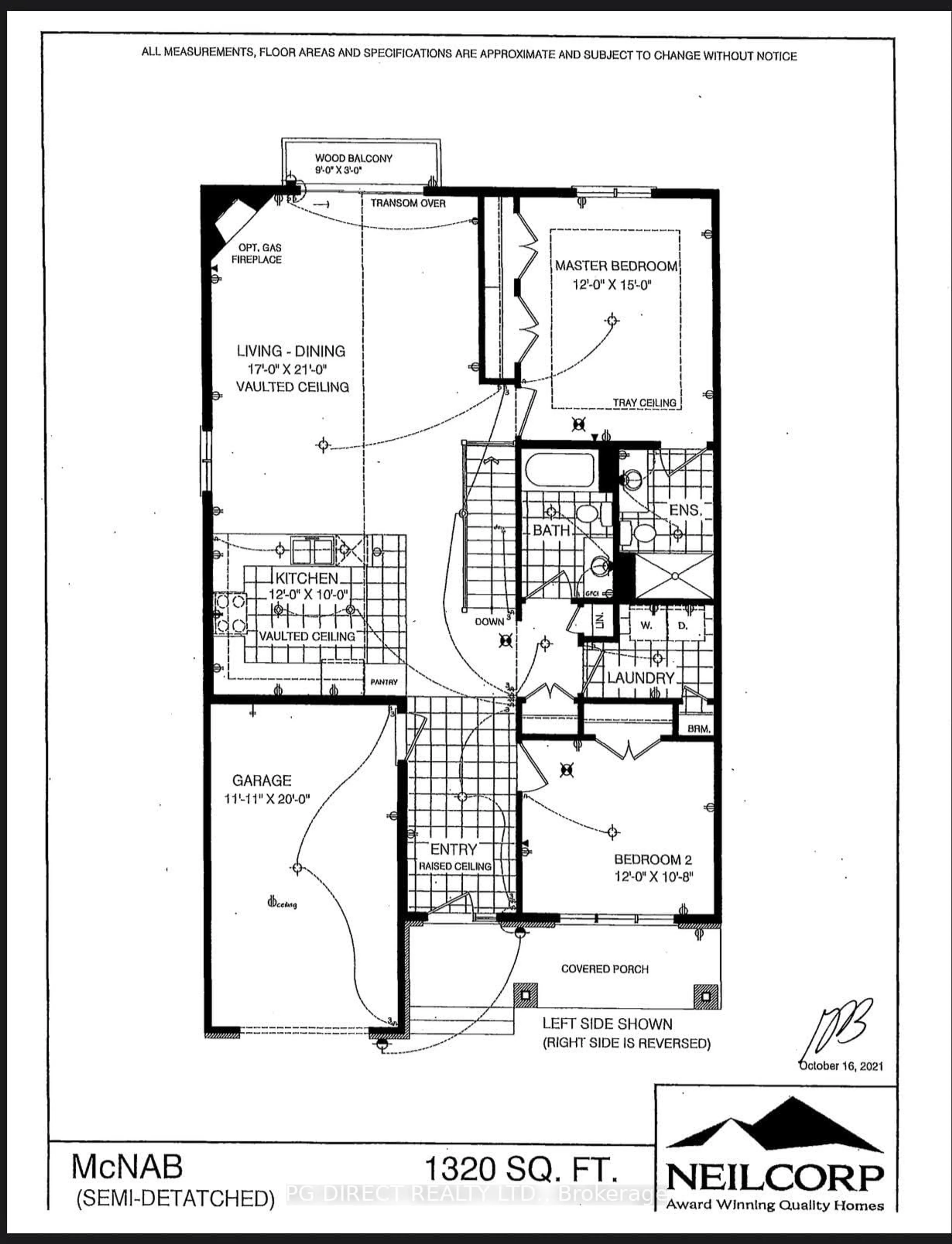 Floor plan for 2 Yade Rd, Arnprior Ontario K7S 0H9