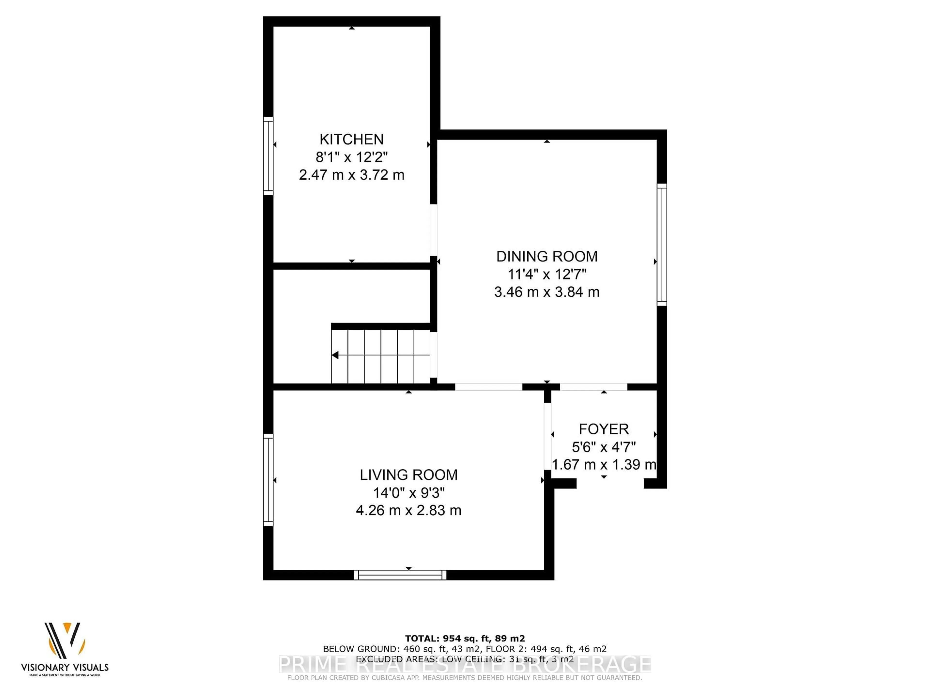 Floor plan for 7 Marmora St, London East Ontario N5Z 1Z4