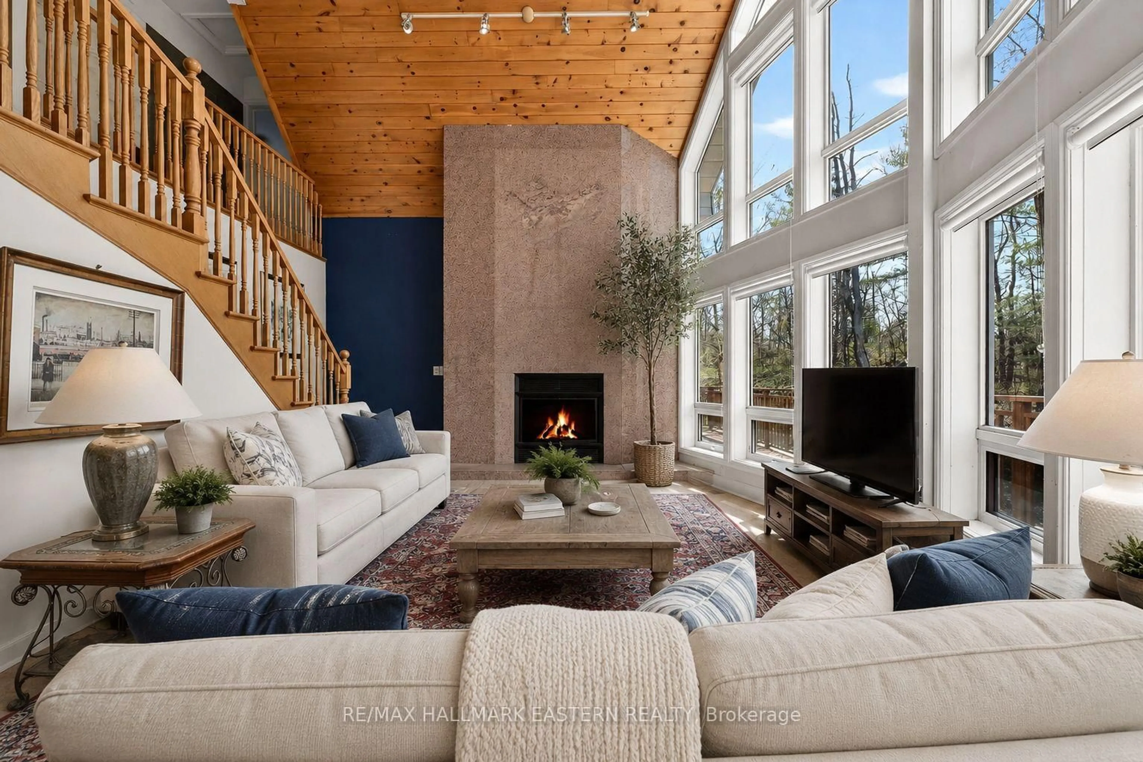 Living room with furniture, unknown for 1890 Morrow Lane, Douro-Dummer Ontario K0L 2H0