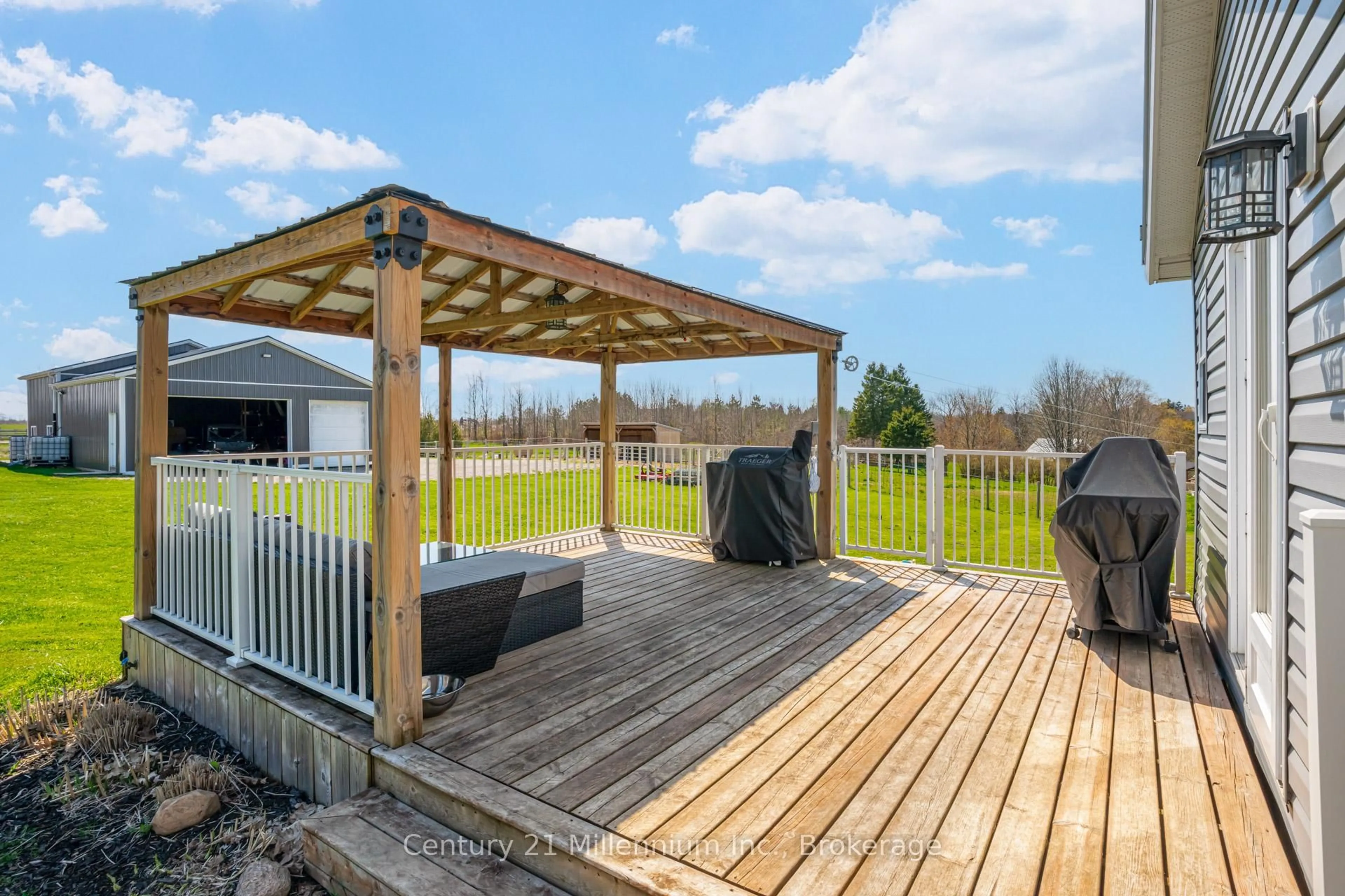 Patio, water/lake/river/ocean view for 441090 Elm St, Georgian Bluffs Ontario N0H 2T0