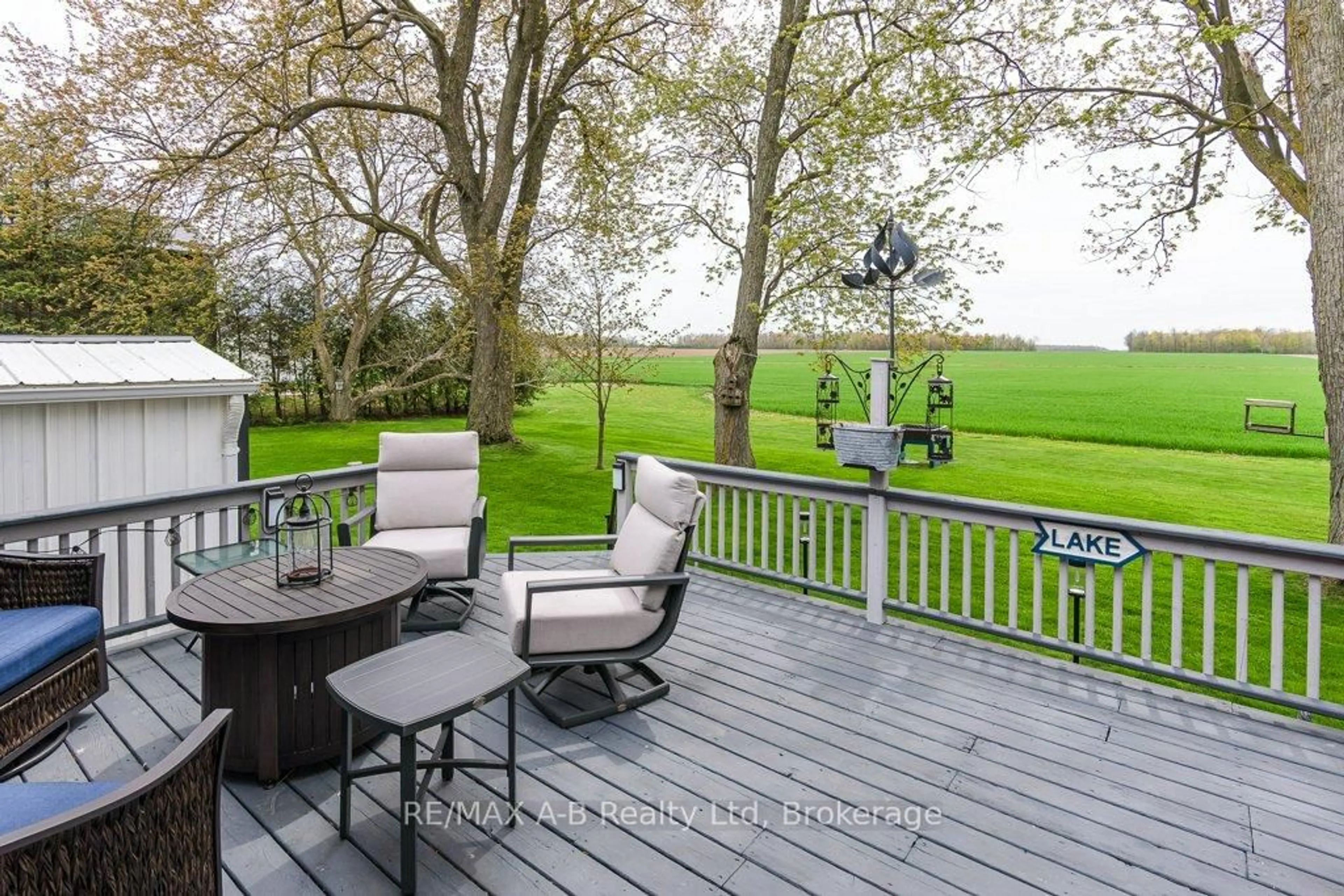 Patio, water/lake/river/ocean view for 4555 Perth Line 20 Rd, Perth South Ontario N0K 1V0
