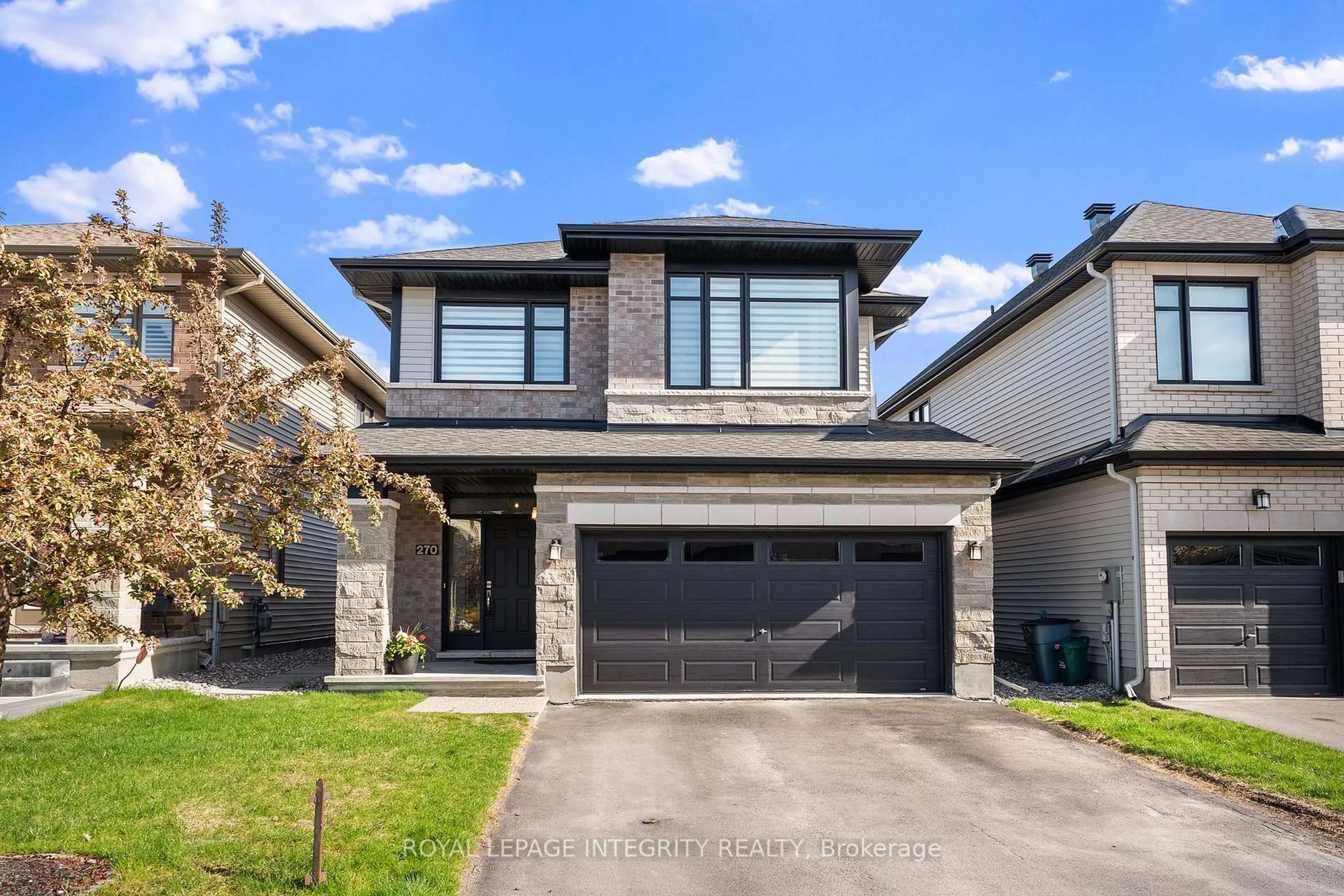 Home with brick exterior material, street for 270 Shinleaf Cres, Ottawa Ontario K1W 0J2