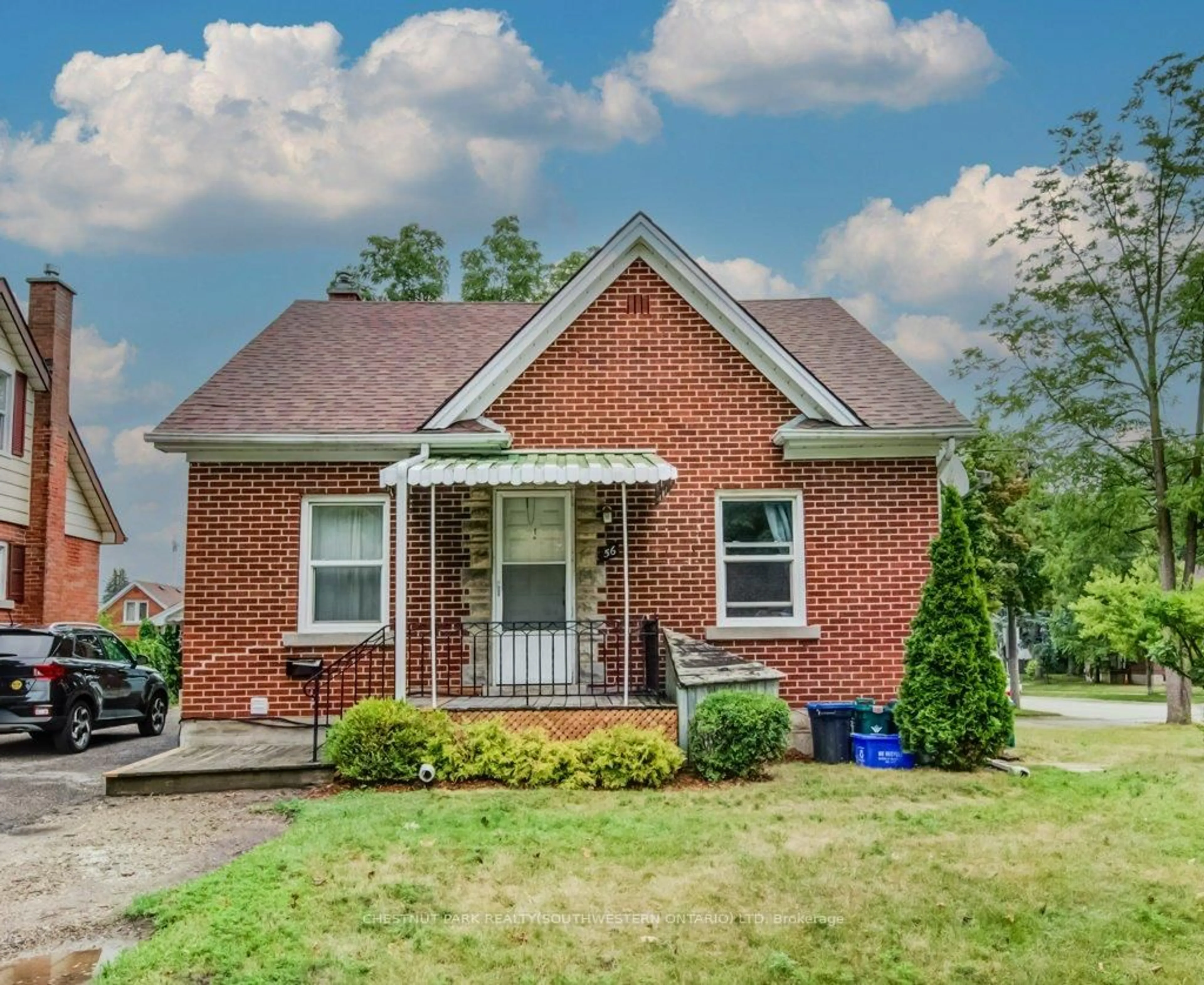 Home with brick exterior material, street for 56 Lilac St, Kitchener Ontario N2G 3A8