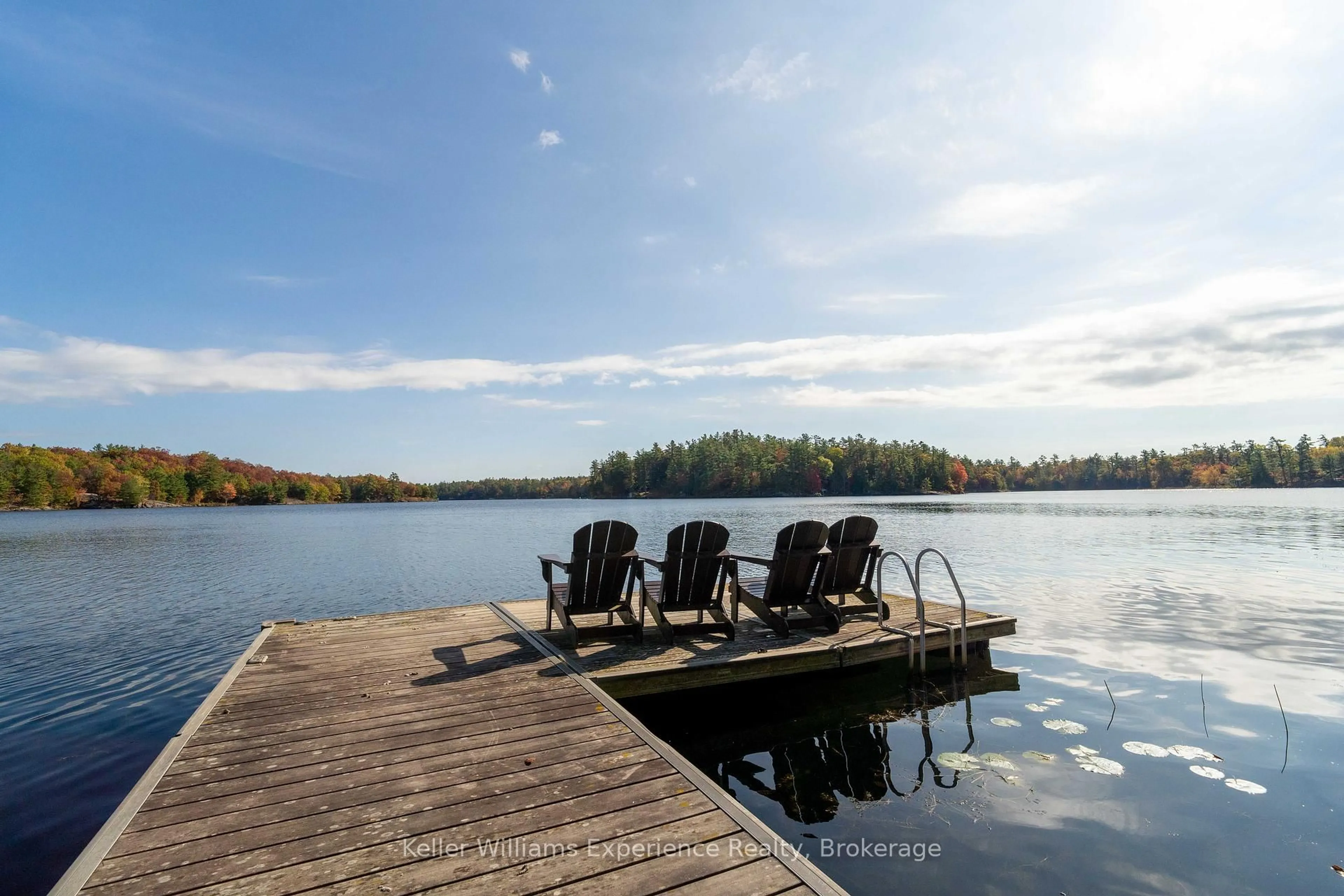 Patio, water/lake/river/ocean view for 1317 West Lionshead Rd, Gravenhurst Ontario N0H 1W0