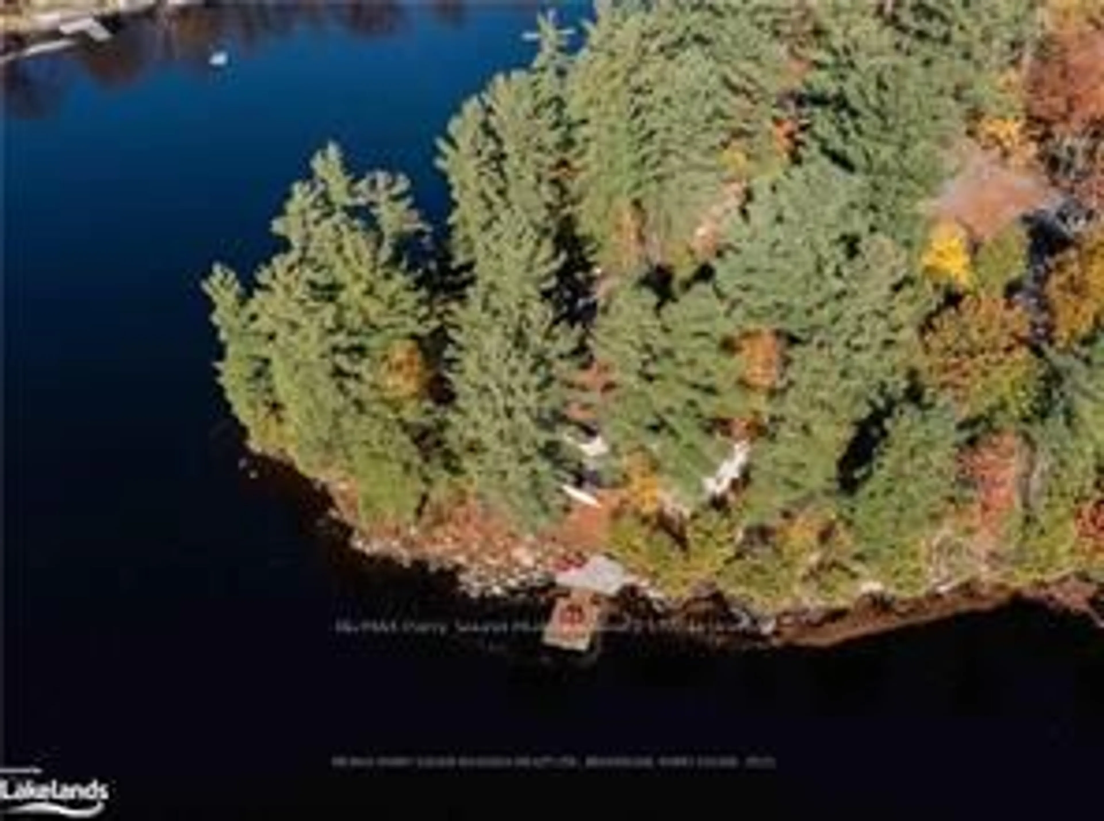A pic from outside/outdoor area/front of a property/back of a property/a pic from drone, water/lake/river/ocean view for 7 & 9 EAST POINT Dr, McKellar Ontario P2A 0B4