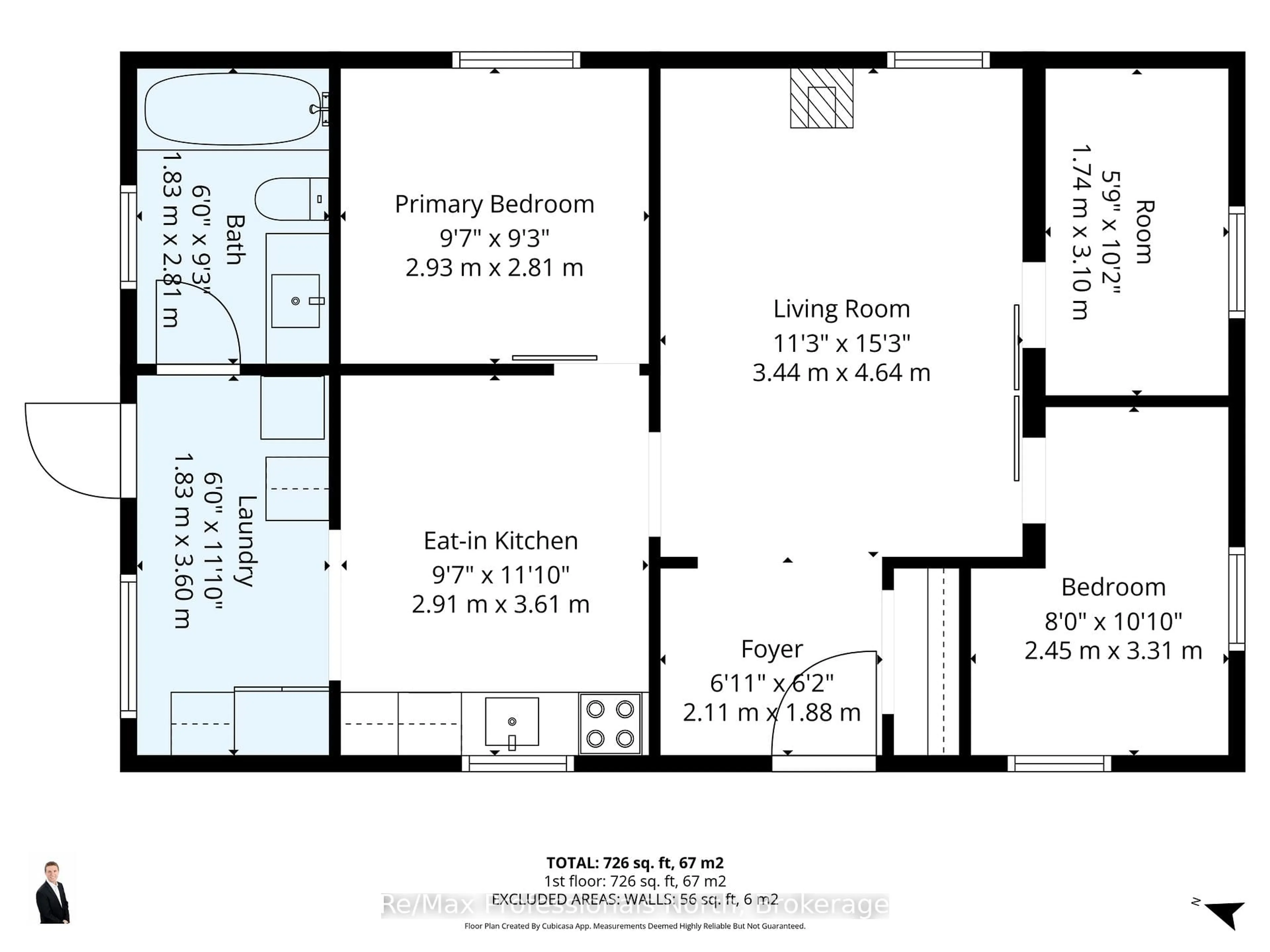 Floor plan for 550 PINEDALE Rd, Gravenhurst Ontario P1P 1M1