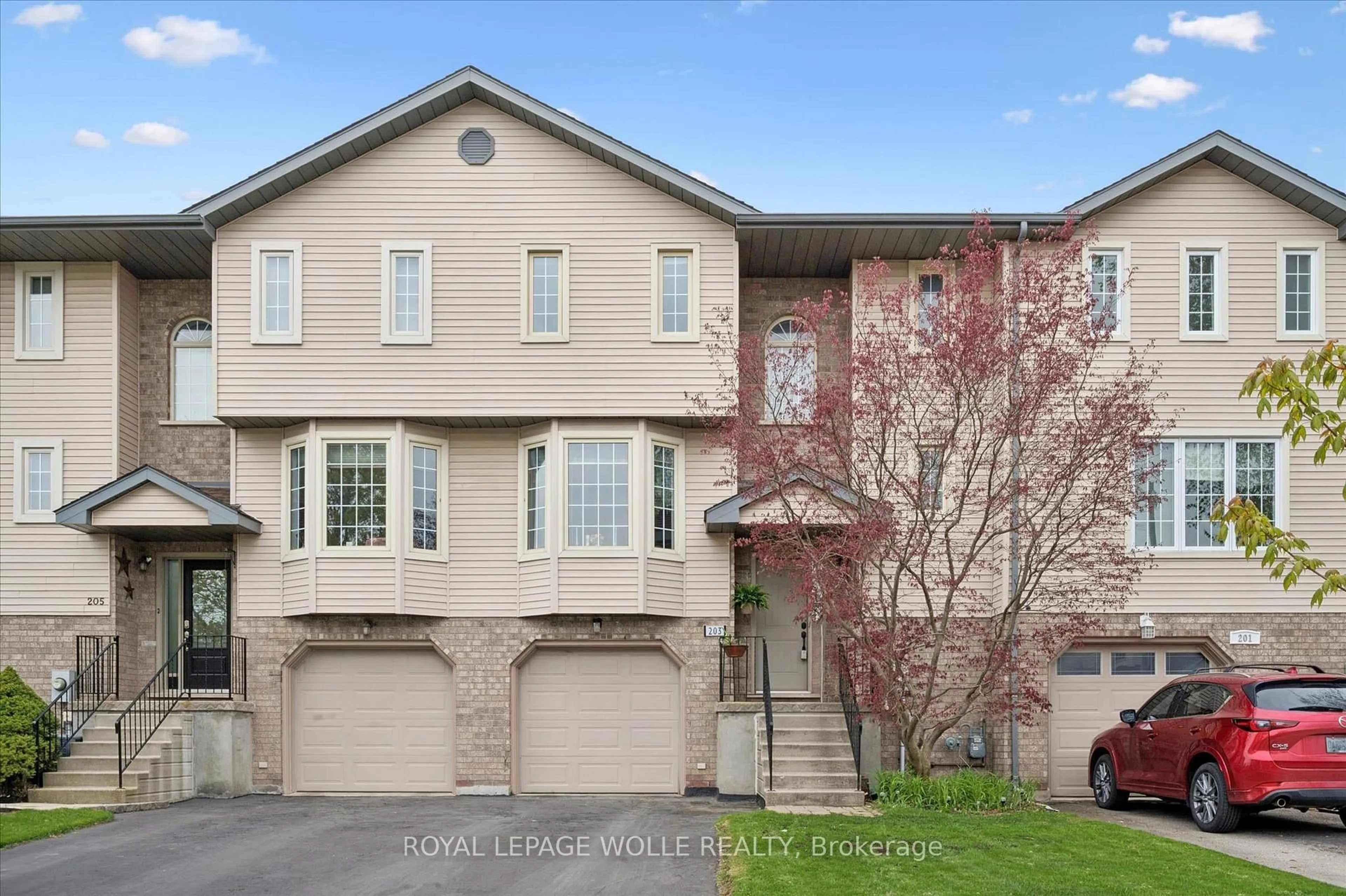 Home with brick exterior material, street for 203 Baker St, Waterloo Ontario N2T 2L8