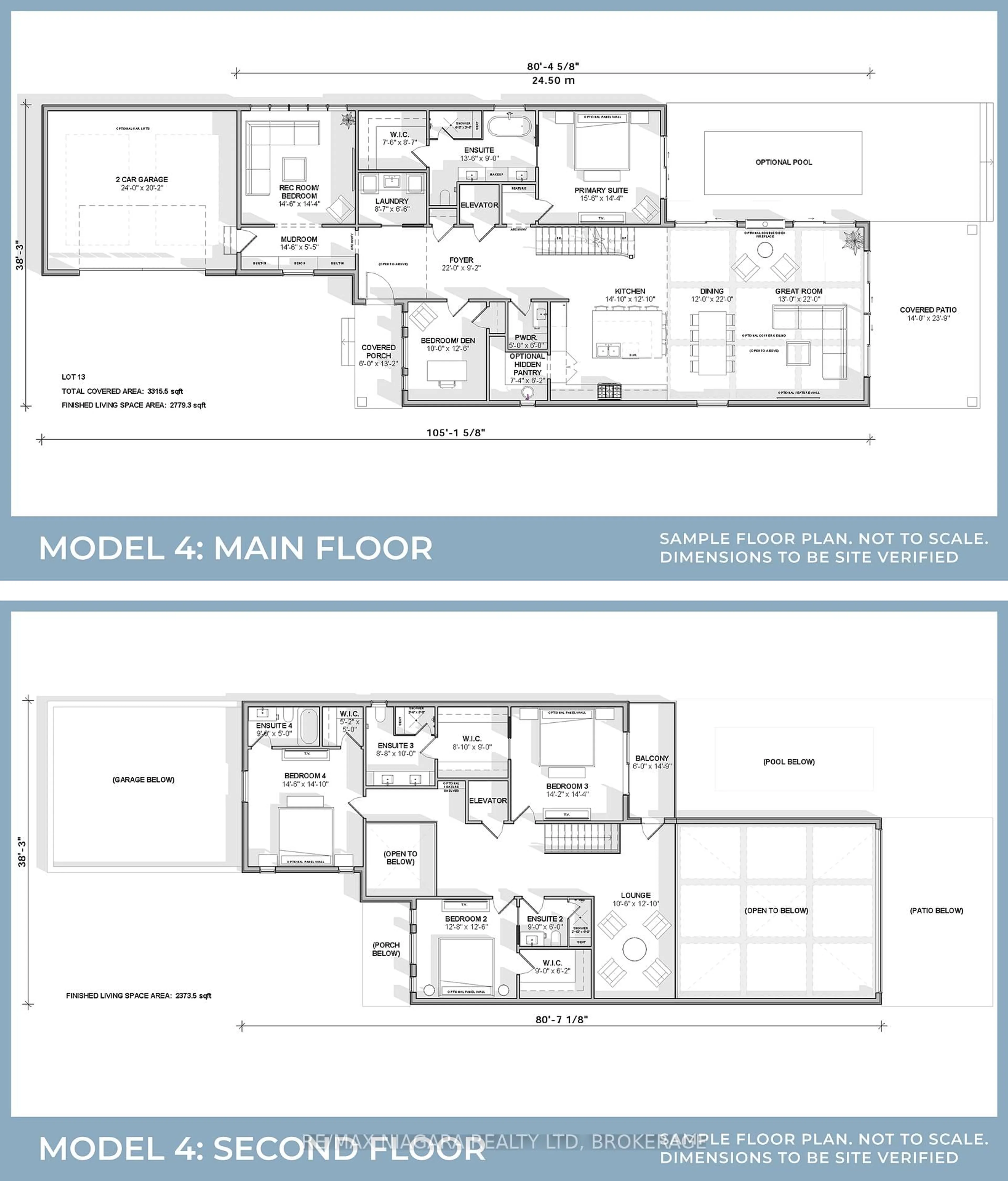 Floor plan for 11705 Lakeshore Rd #Lot #5, Wainfleet Ontario L3K 5V4
