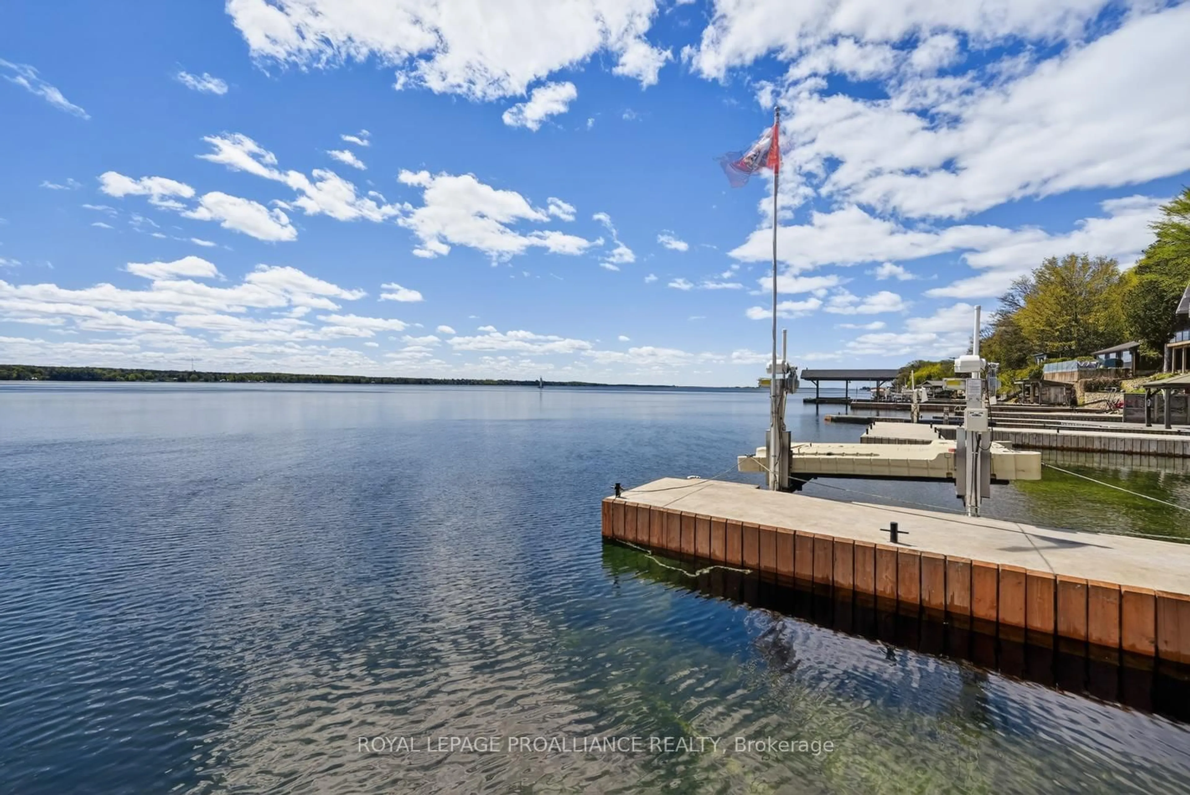 Patio, water/lake/river/ocean view for 233 Brockmere Cliff Rd, Elizabethtown-Kitley Ontario K6V 5T3