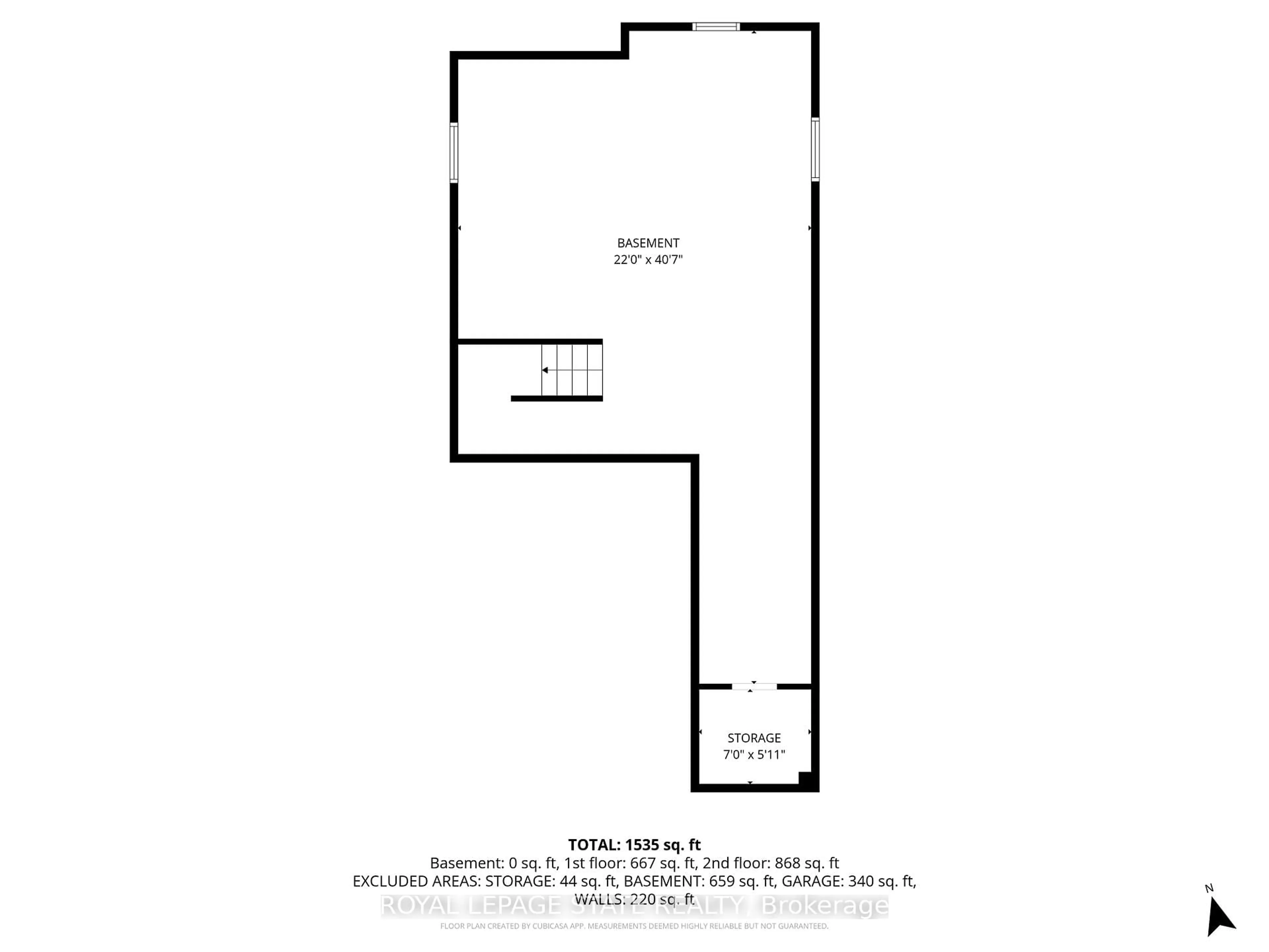 Floor plan for 239 Alessio Dr, Hamilton Ontario L9B 0K7