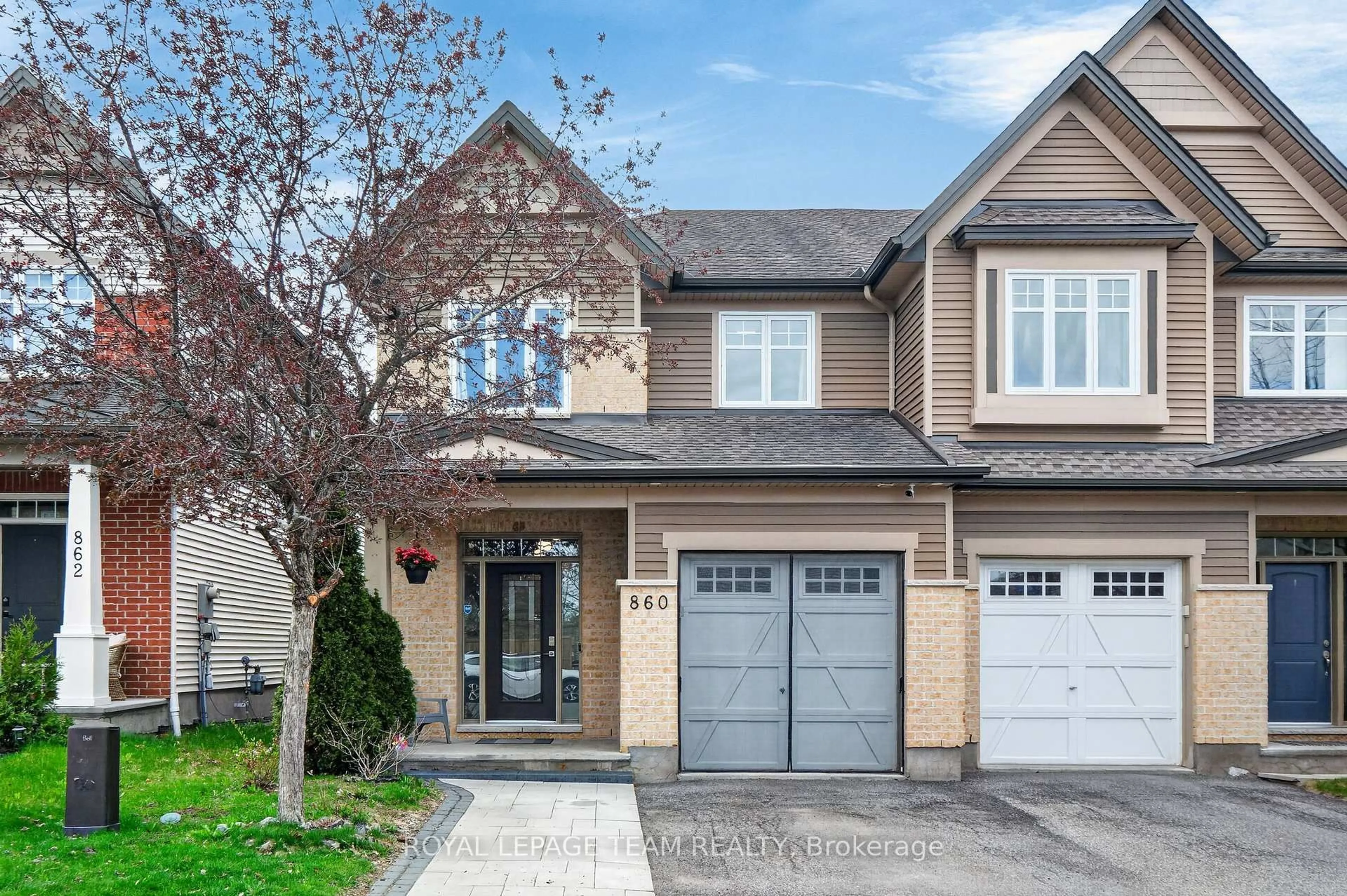 Home with brick exterior material, street for 860 WHITE ALDER Ave, Ottawa Ontario K1T 0H1
