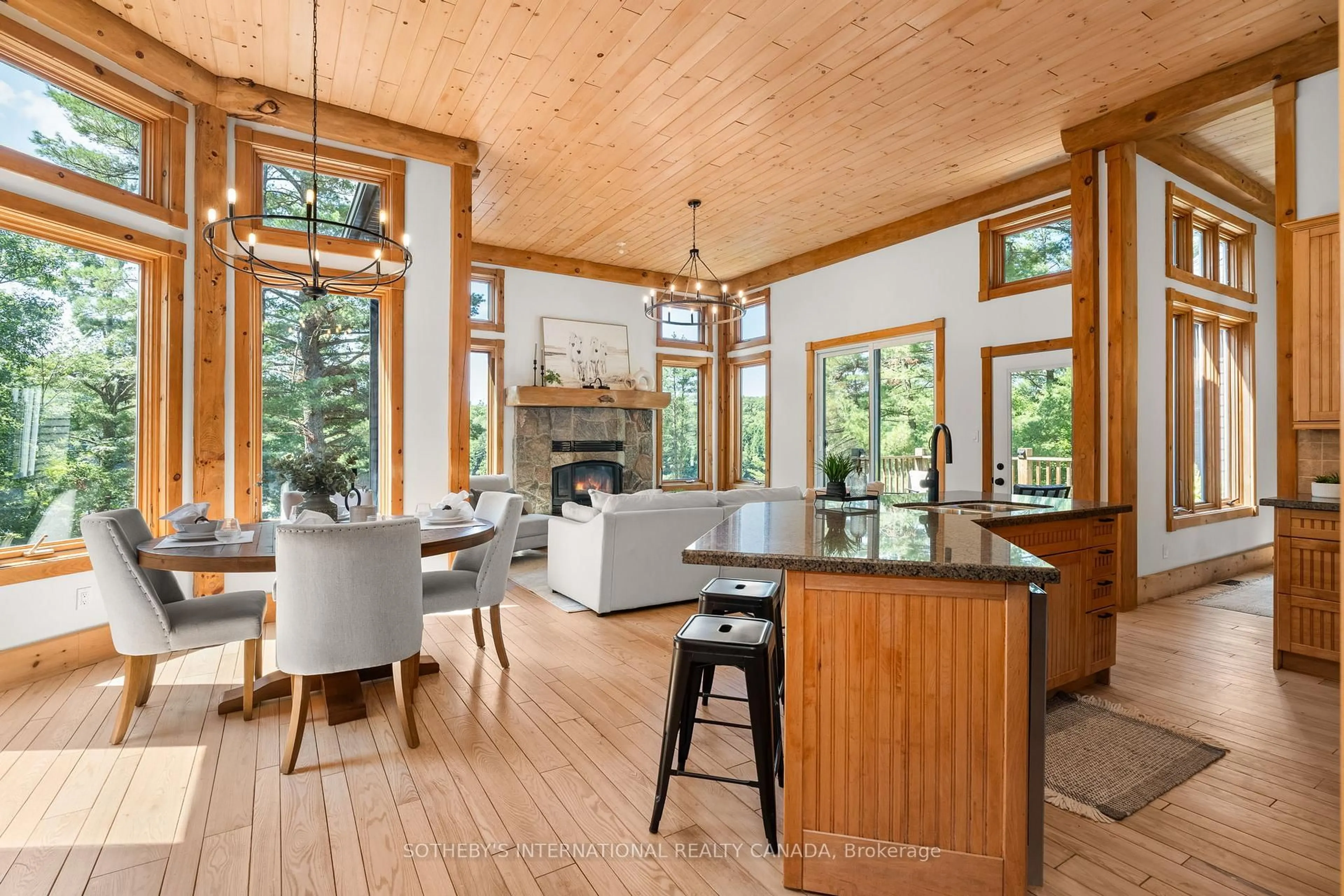 Open concept kitchen, unknown for 49 Estates Dr, Muskoka Lakes Ontario P0B 1J0