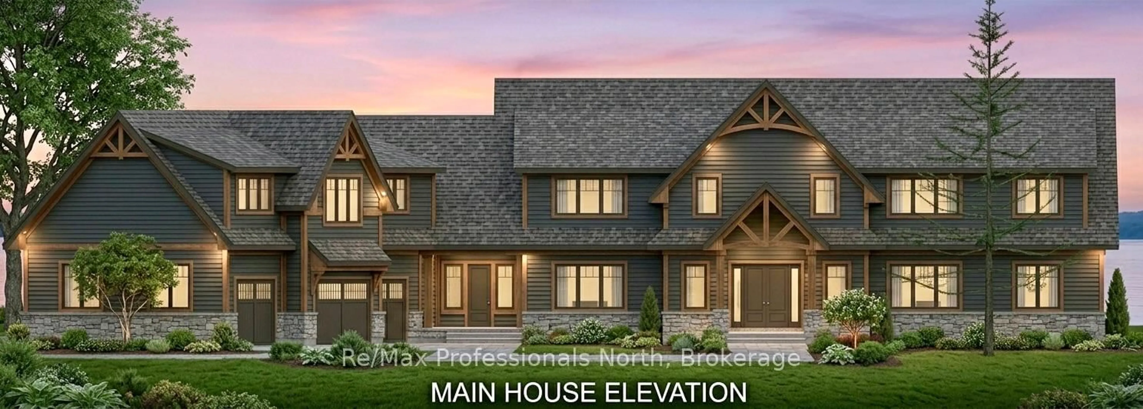 Home with brick exterior material, mountain view for 1054 Brydons Bay Rd, Gravenhurst Ontario P1P 1R1