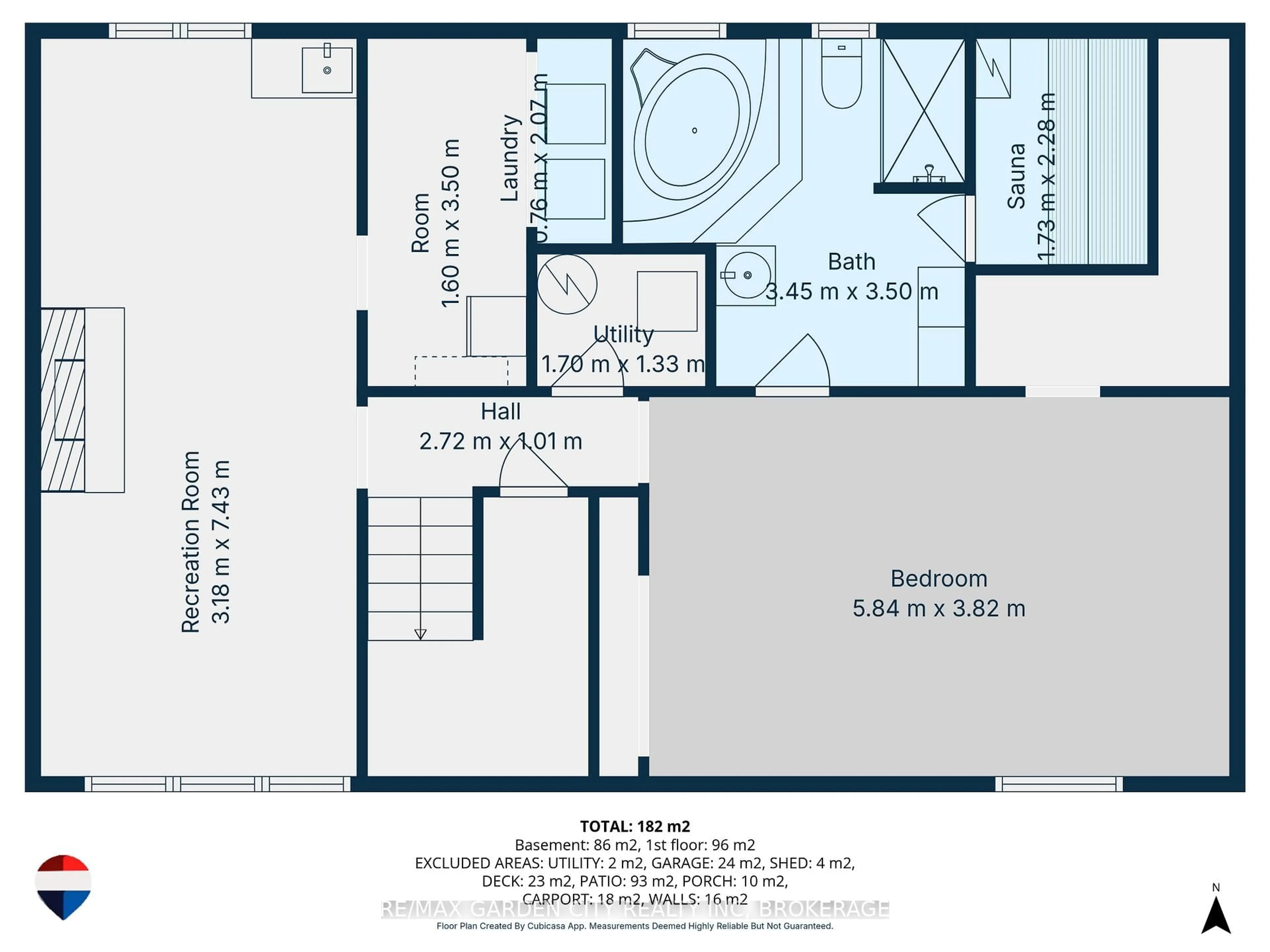Floor plan for 36 Rochelle Dr, St. Catharines Ontario L2M 6Y9