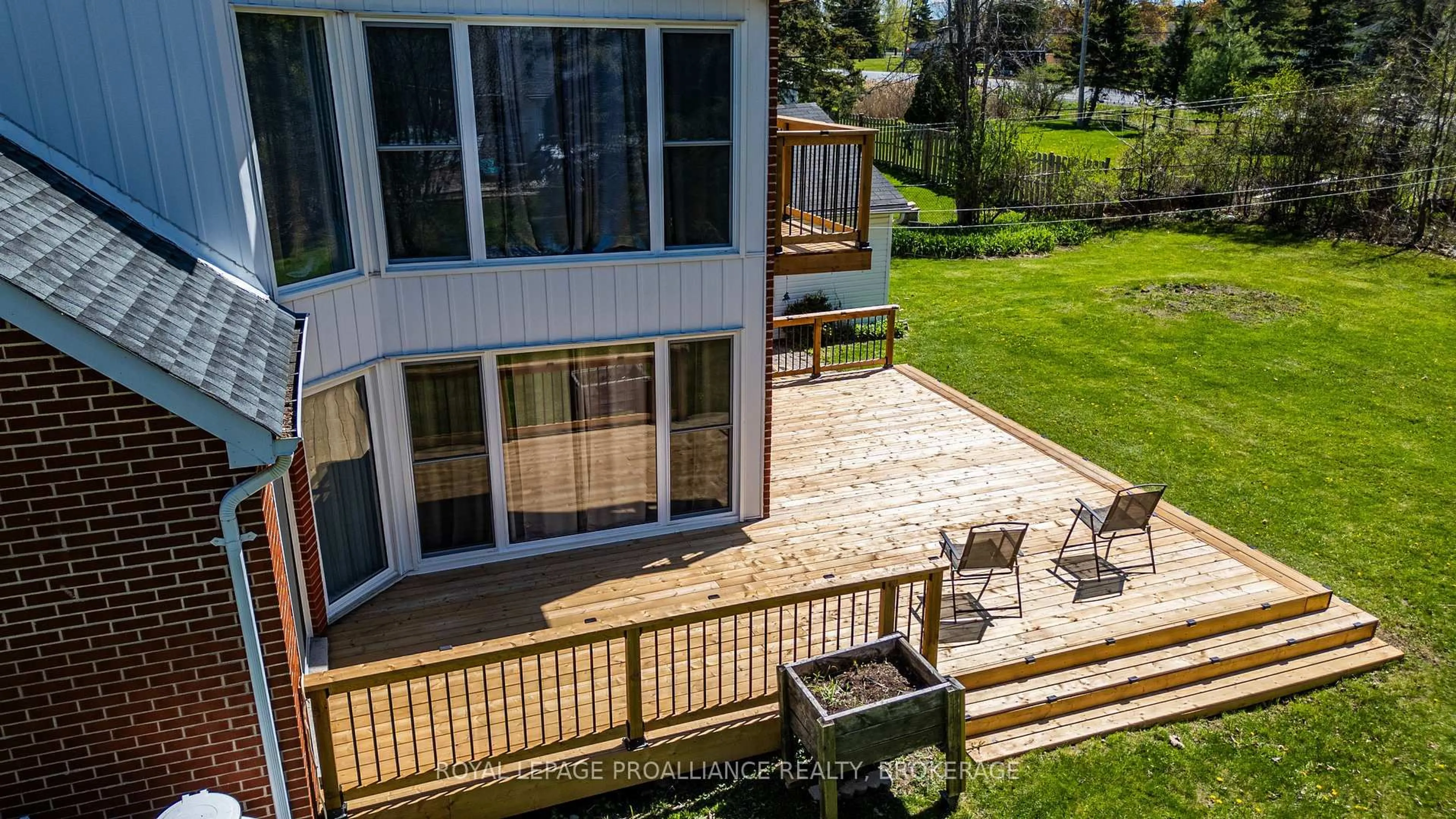 A pic from outside/outdoor area/front of a property/back of a property/a pic from drone, water/lake/river/ocean view for 1705 Marian Cres, Kingston Ontario K7L 4V3