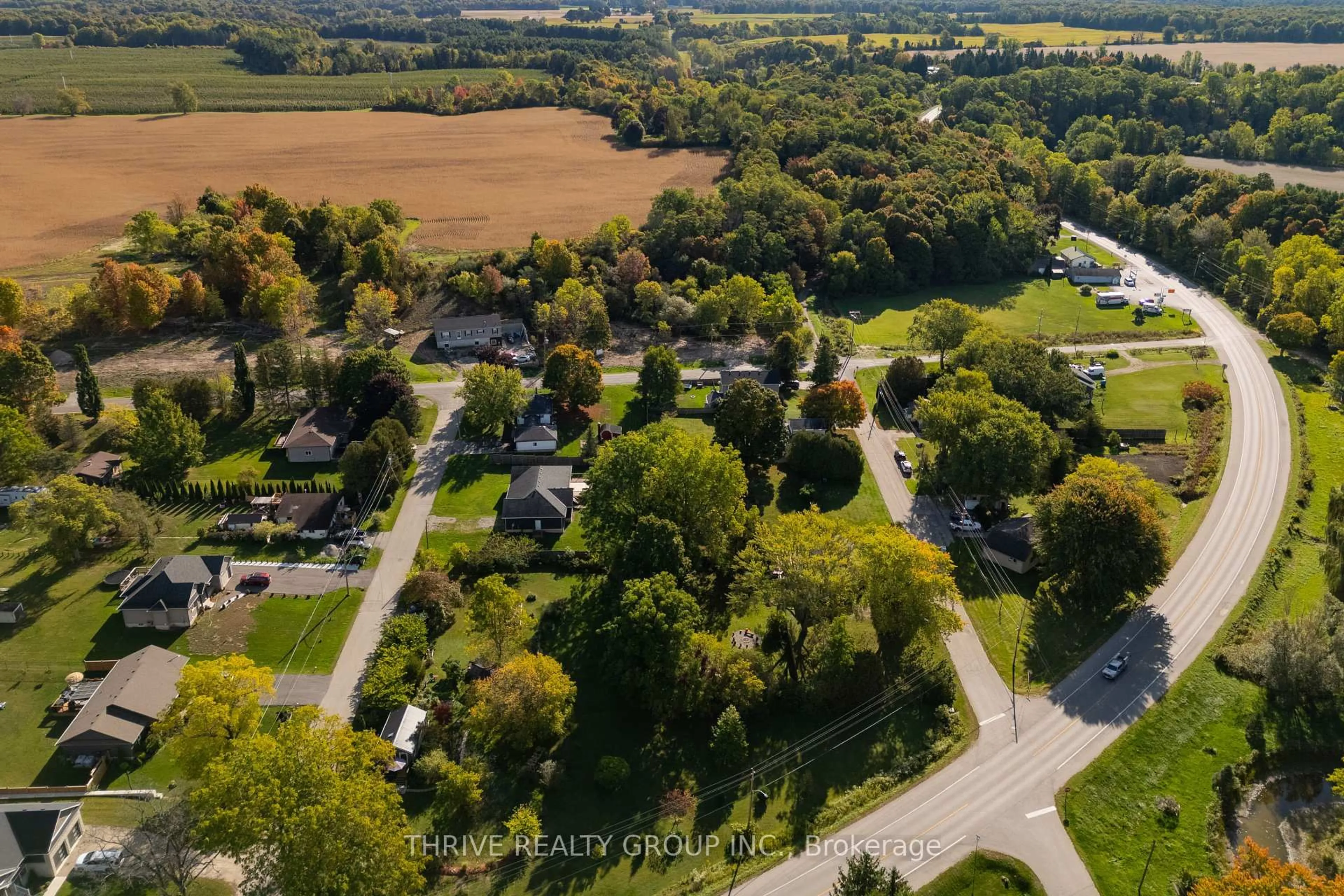A pic from outside/outdoor area/front of a property/back of a property/a pic from drone, street for 11 King St, Bayham Ontario N0J 1Z0